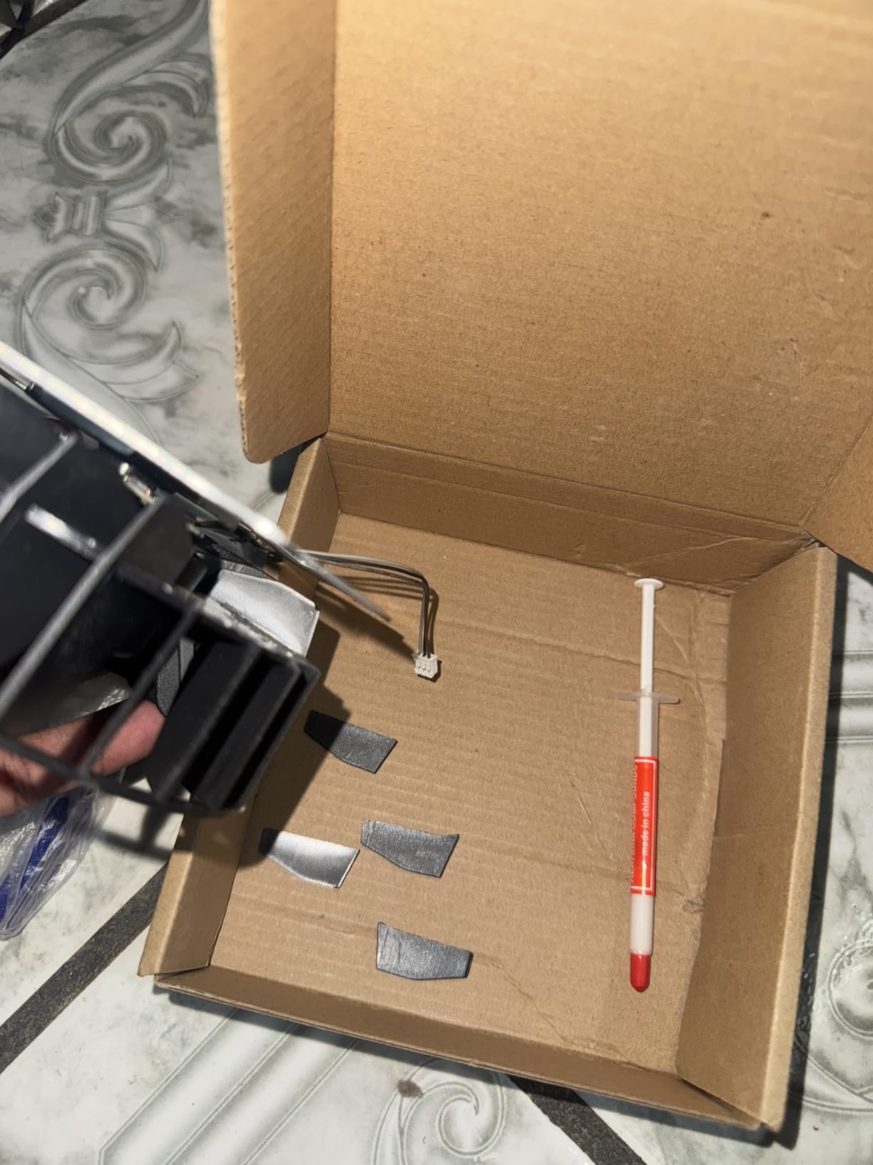 New PS5 CPU Cooling Fan, Internal Cooler Fan Replacement for Sony PlayStation 5 PS5 Series 12V 2.15A 23 Blades customer photo 1