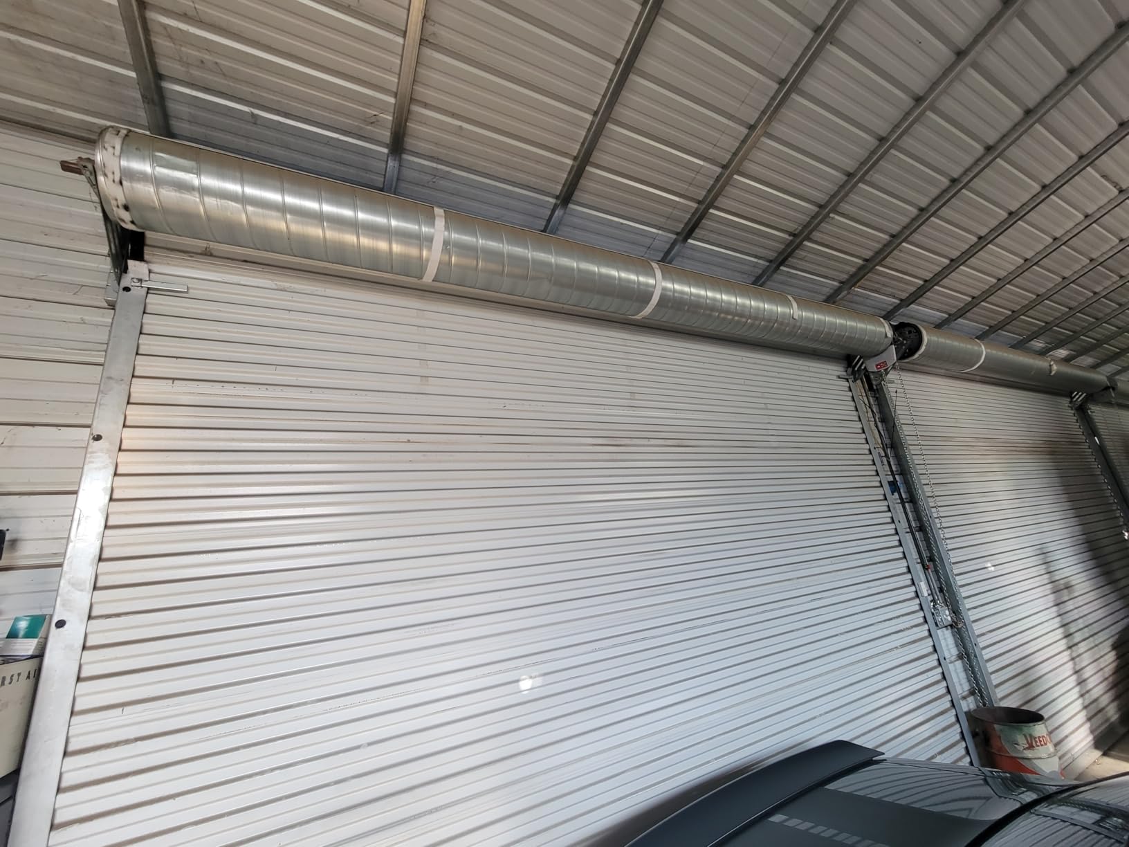 Automatic Roll Up Door Opener, Commercial Garage Roller Door Opener with 4 Remote Powerful 1000N Motor 22m² Rolling OZ customer photo 2