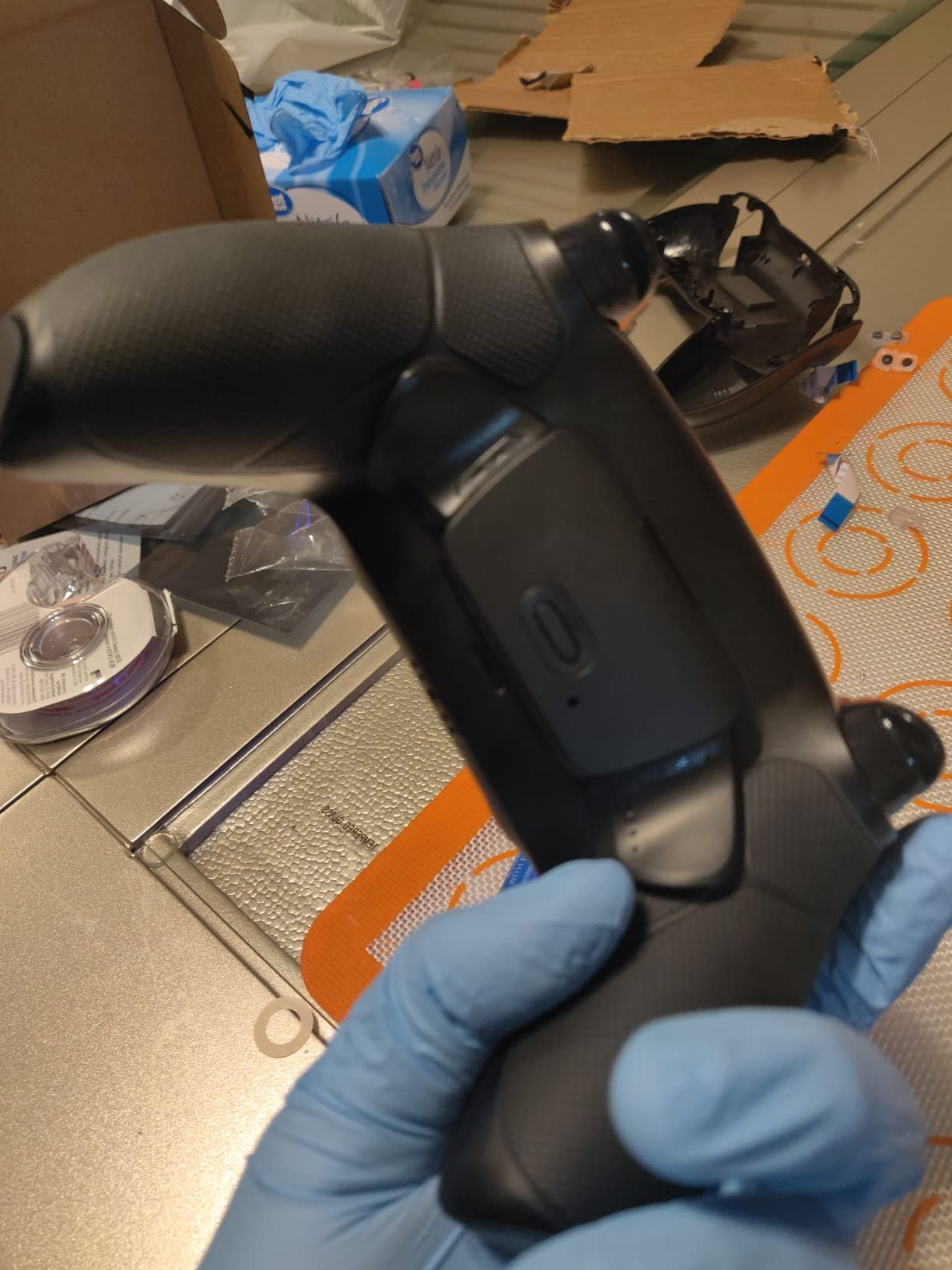 eXtremeRate Tactile Version Clicky Hair Trigger Kit for PS5 Controller BDM-010 & BDM-020 Shoulder Buttons, Custom Tactile Bumper Trigger Buttons for PS5 Controller, Mouse Click Kit for PS5 Controller customer photo 2