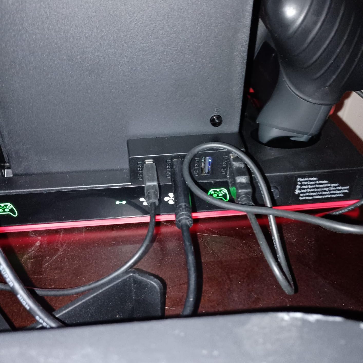 JZW-Shop 4 Ports USB Hub 2.0 for Xbox Series X, High Speed USB Hub Splitter Expansion Adapter Compatible with Xbox Series customer photo 2