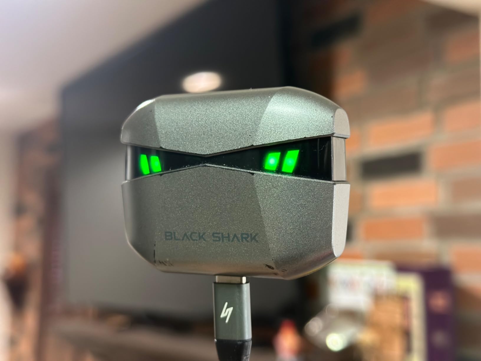 Black Shark Wireless Earbuds with 35ms Ultra-Low Latency, Wireless Headphones with Premium Sound, Bluetooth 5.2, 10mm Drivers, 4 Hyperclear Mics, IPX5 Waterproof, 20H Play Time, Comfort Fit customer photo 2