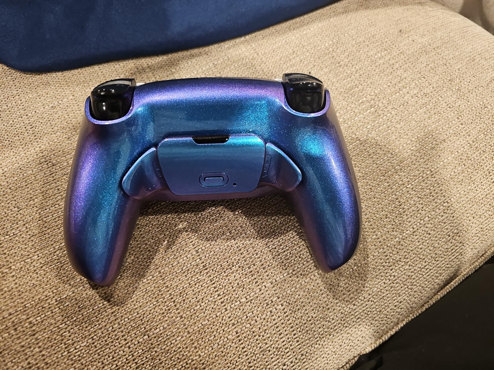 eXtremeRate White Back Paddles Programable Rise 2.0 Remap Kit for PS5 Controller BDM-010 020 Models, Upgrade Board & Redesigned Back Shell & Back Buttons Set for PS5 Controller customer photo 1