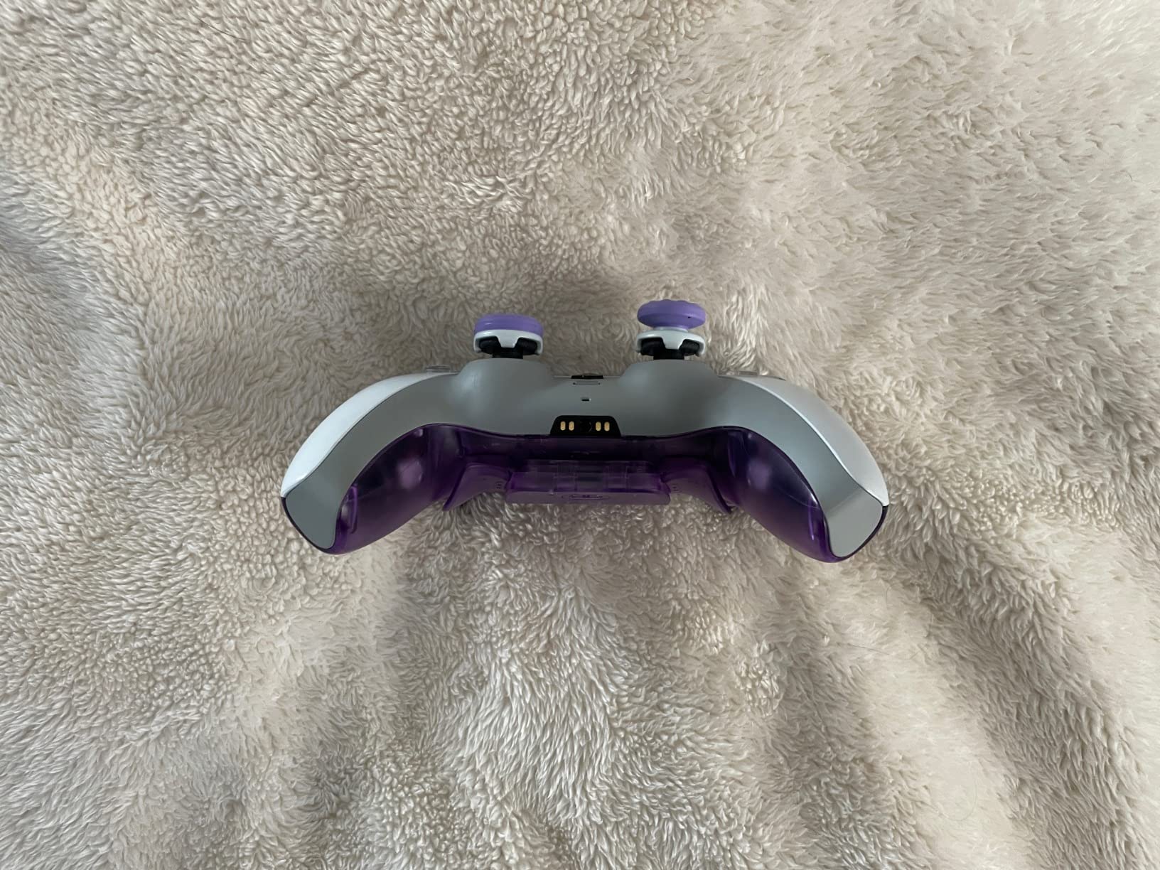 eXtremeRate White Back Paddles Programable Rise 2.0 Remap Kit for PS5 Controller BDM-010 020 Models, Upgrade Board & Redesigned Back Shell & Back Buttons Set for PS5 Controller customer photo 2