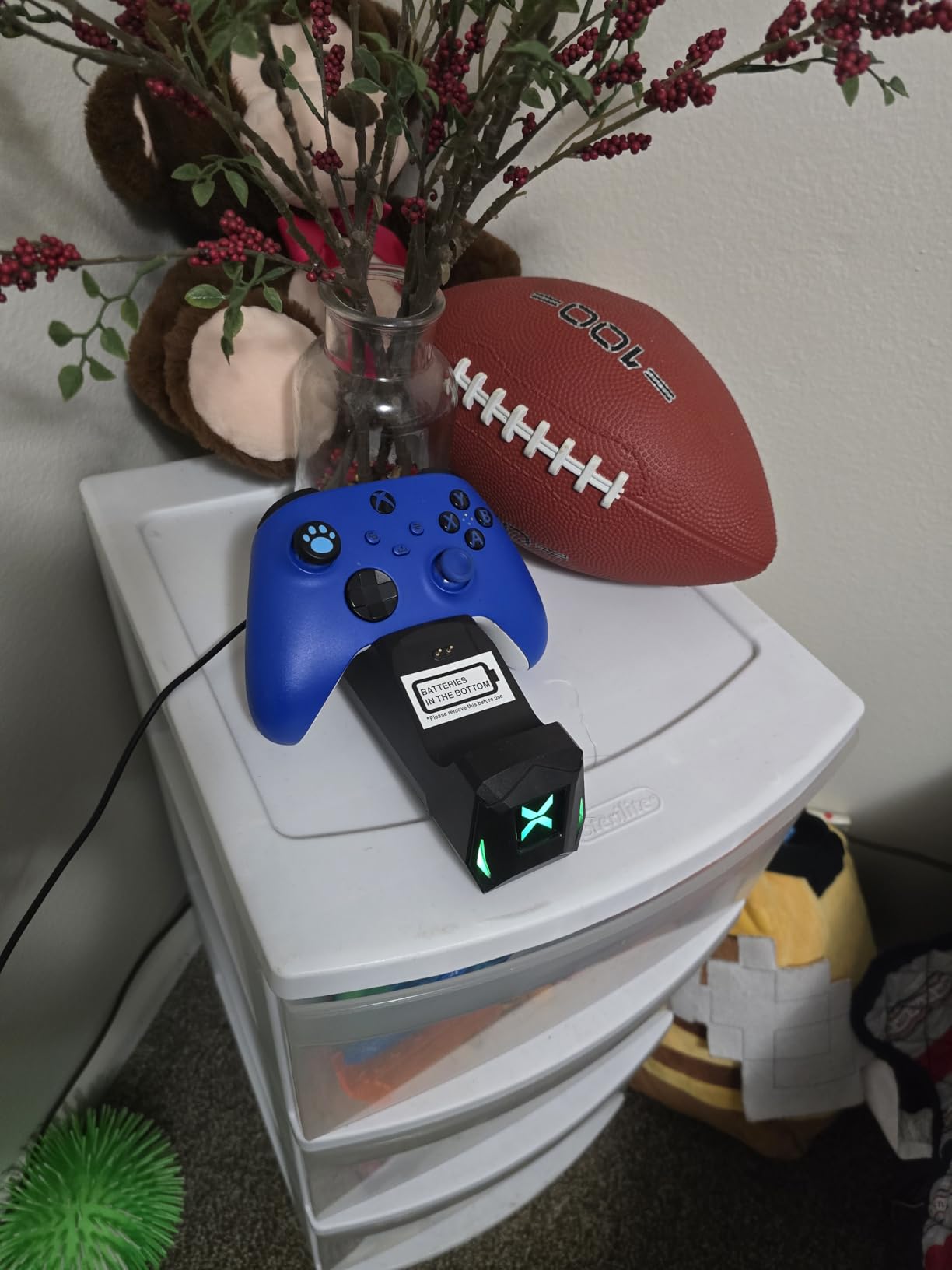 Upgraded Controller Charger Station with 2x6200mWh Rechargeable Battery Packs for Xbox One/Series X|S, Dual Charging Dock for Xbox One Battery Pack (Controller not Included) customer photo 2