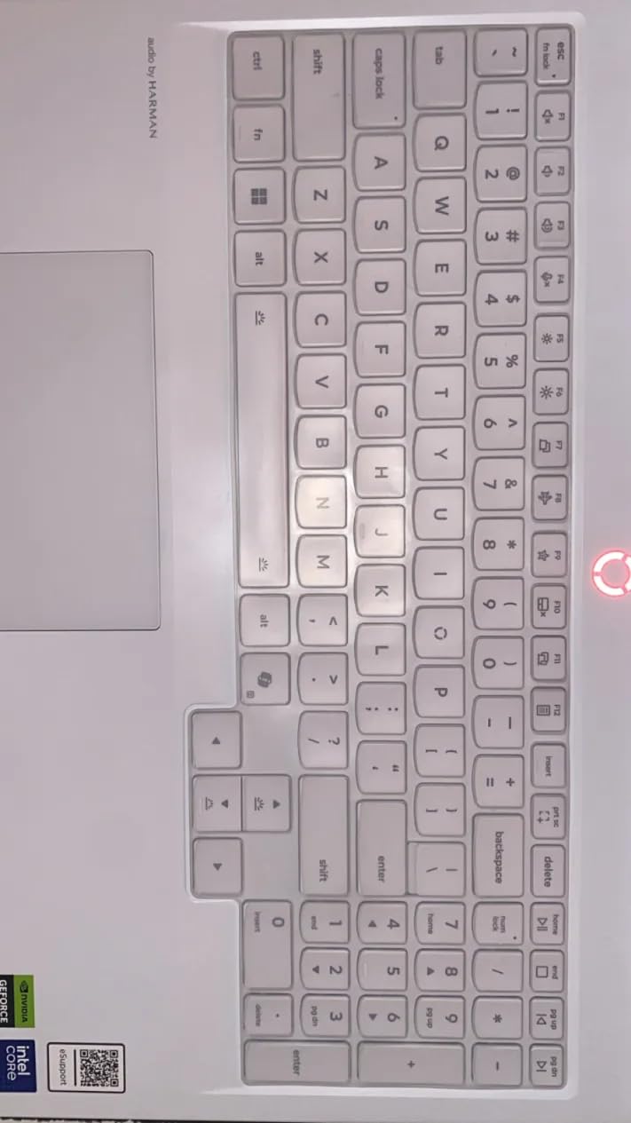 Keyboard Cover for Lenovo Legion 5 5i 5p 5pi 15.6 17.3/ Pro 5 5i 7 7i (Gen 8/9) 16, Legion 9 16IRX8 16IRX9/Pro 9i Gen 9 16/ Slim 7 7i(Gen9/Gen 8/7/6), Lenovo LOQ 15.6 16 inch, Clear customer photo 1