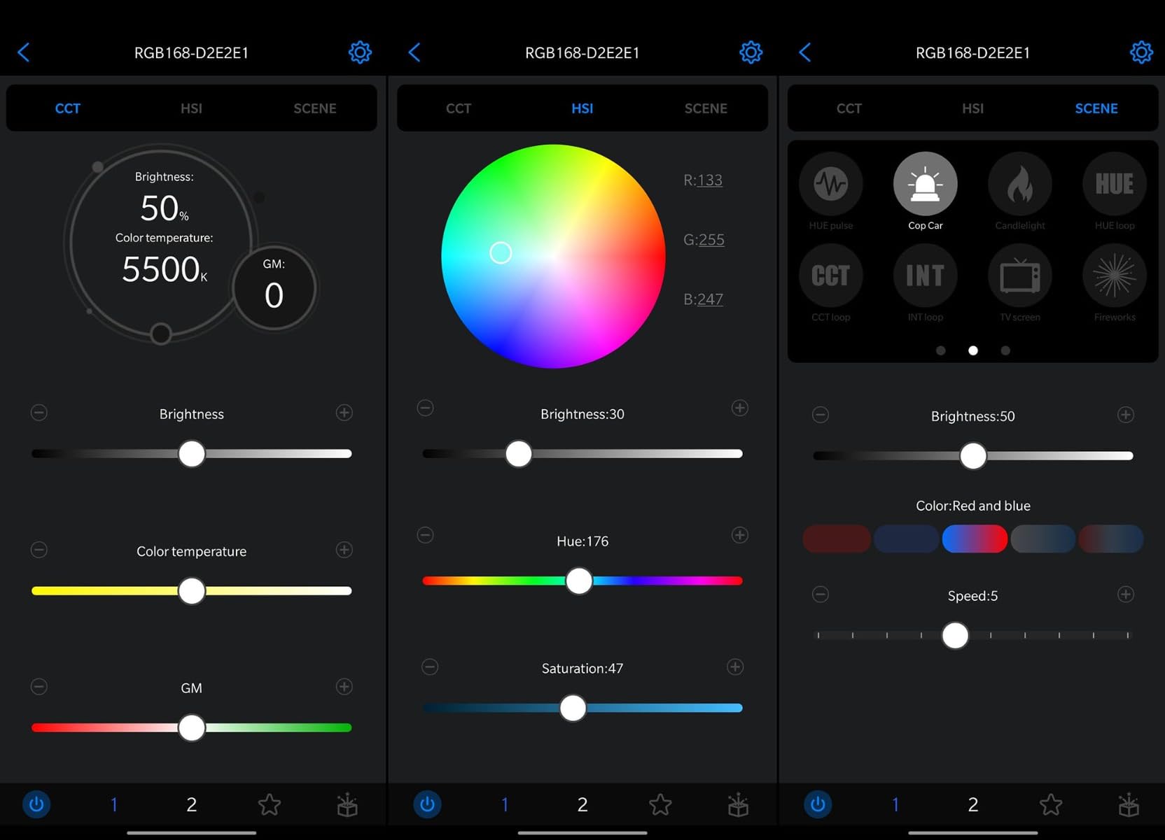 NEEWER 18.3in RGB LED Video Light Panel with APP Control, 360deg Full Color, 1 Pack 60W Dimmable 2500K~8500K RGB LED Panel CRI/TLCI 97+ with 17 Special Scenes Effect for Game YouTube Zoom Photography customer photo 1