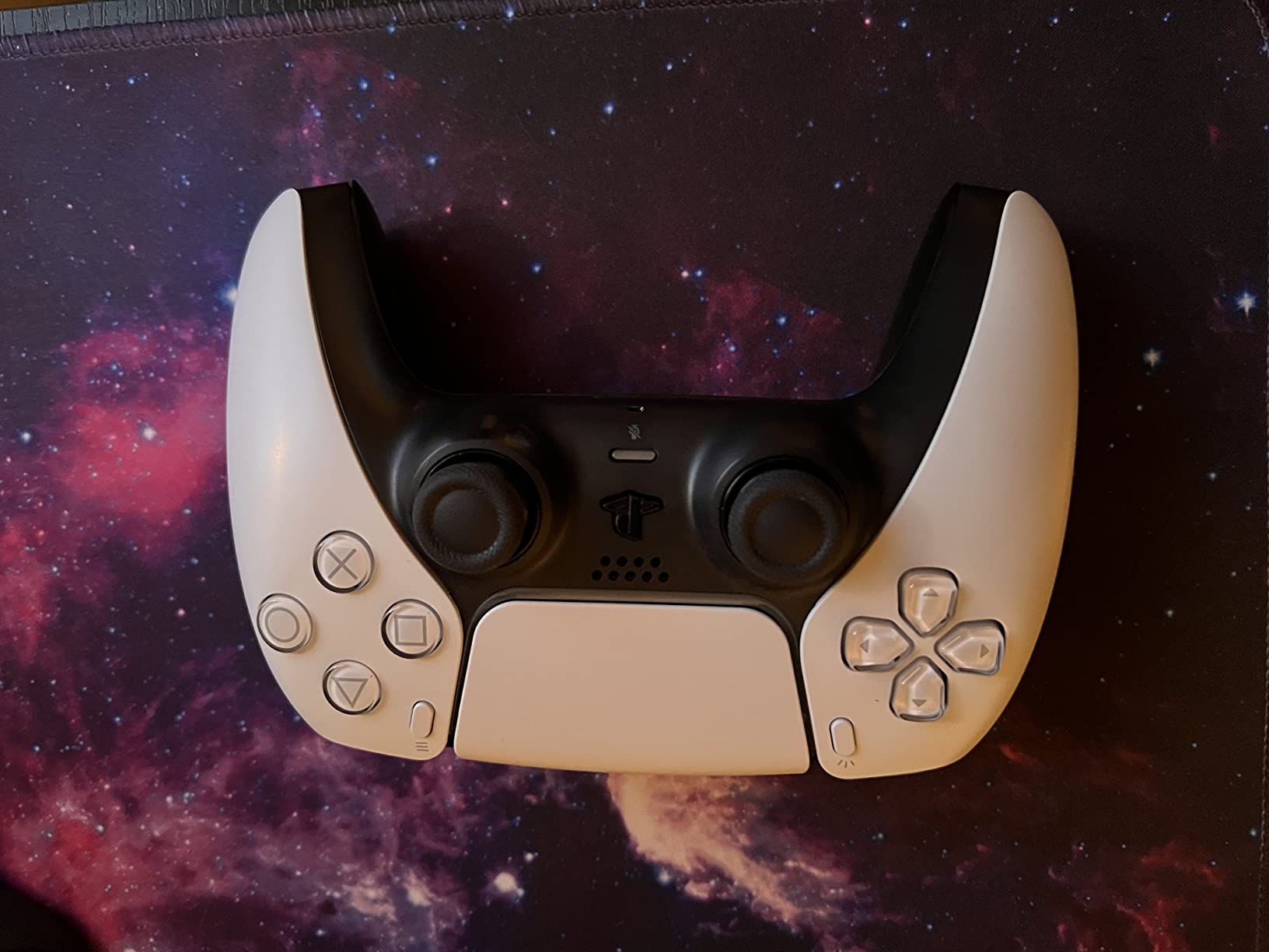 eXtremeRate Black Real Metal Buttons (RMB) Version Rise 2.0 Remap Kit for PS5 Controller BDM-010 020 Black Rubberized Grip Back Shell, Upgraded Programable Back Buttons Attachment for PS5 Controller customer photo 1