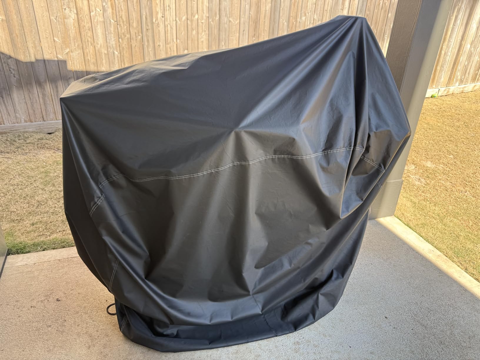 Grill Cover, 58 inch BBQ Gas Grill Cover for Outdoor Grill, Charbroil Grill Cover Barbecue Waterproof, Anti-UV customer photo 1