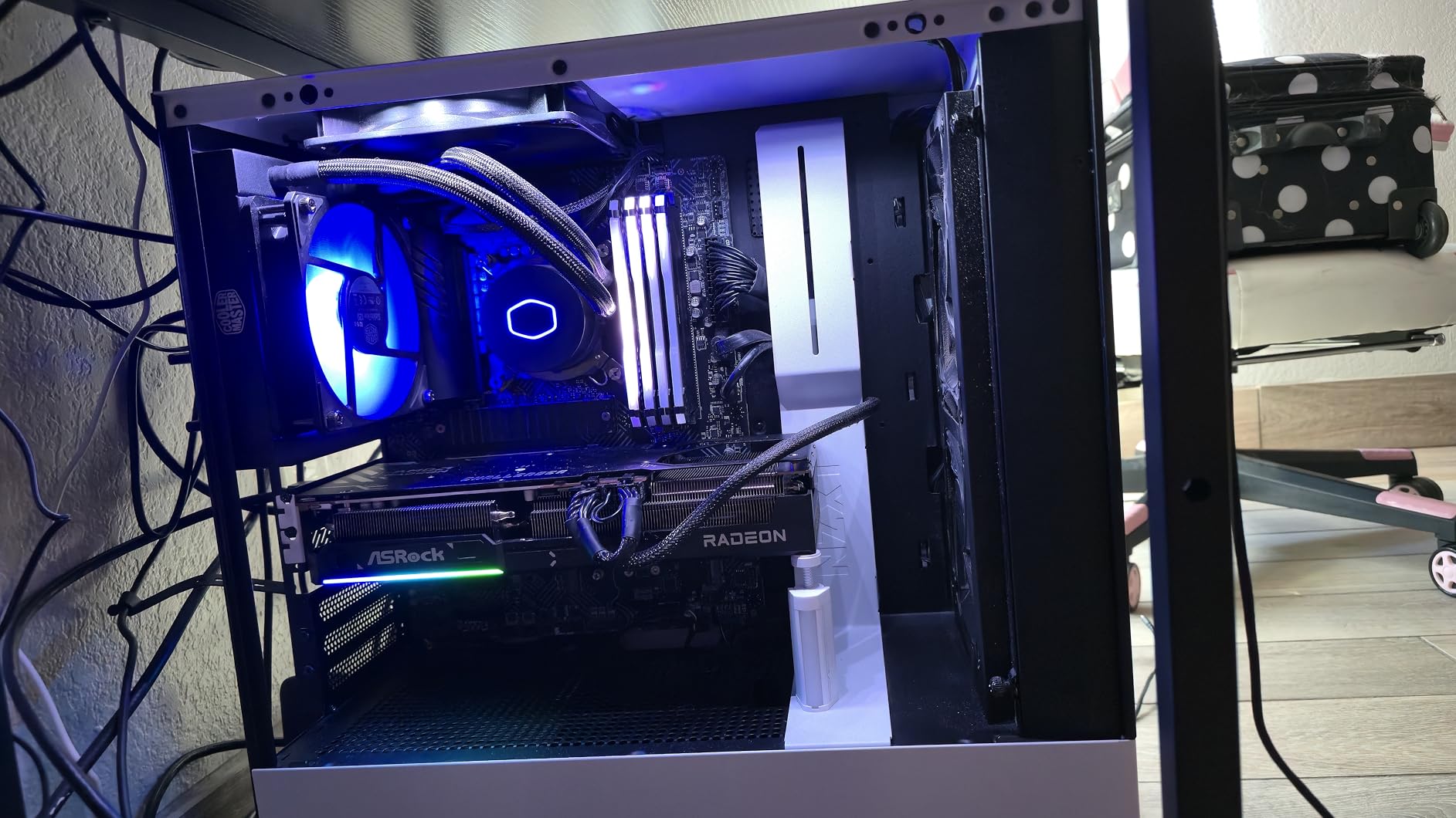 EZDIY-FAB GPU Support Bracket,5V 3PIN ARGB Graphics Card Brace, GPU Support Stand Adjustable Height,Aluminum Video Card Sag Holder customer photo 1