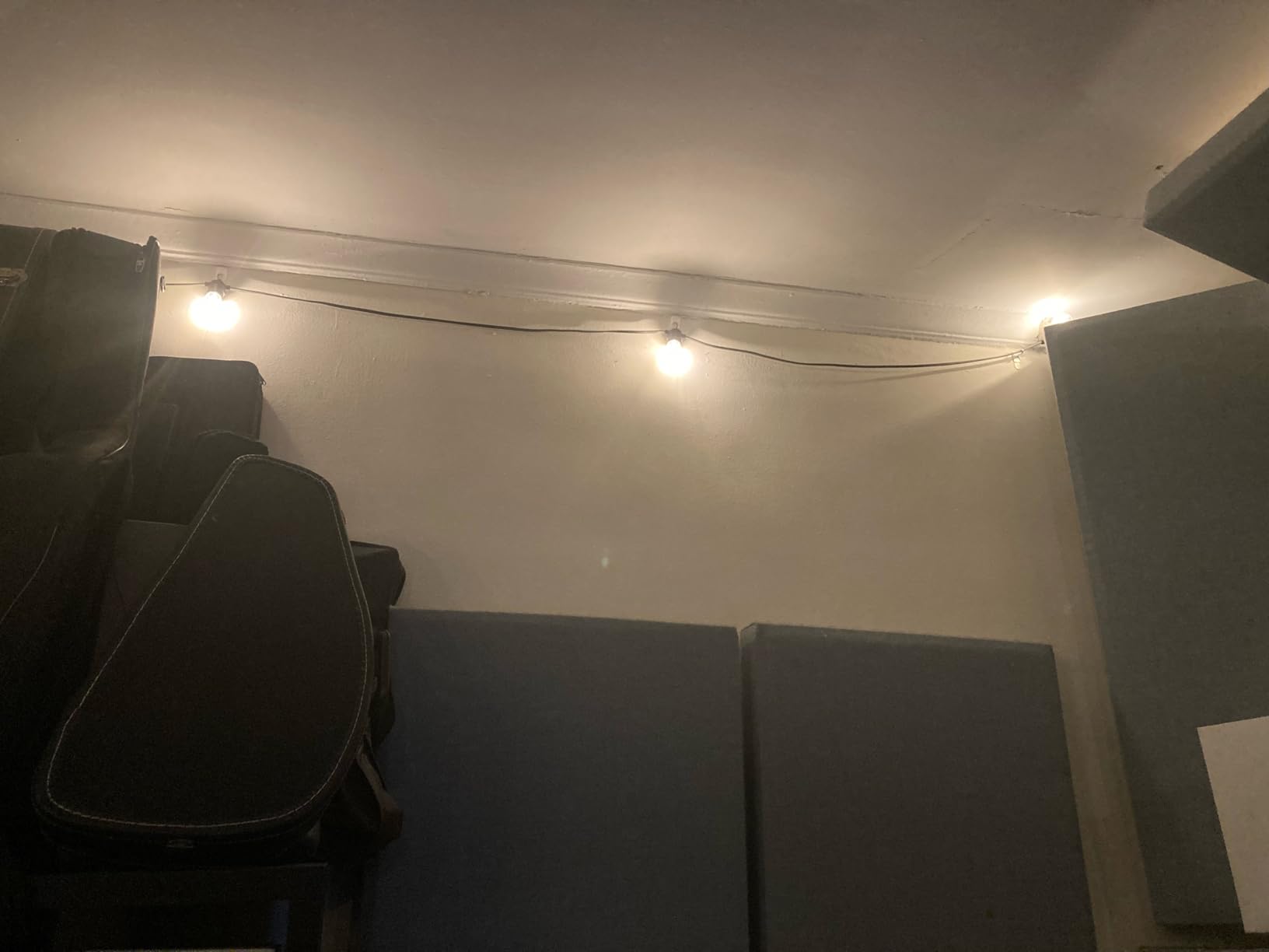 addlon 50FT LED Outdoor String Lights with Edison Shatterproof Bulbs, Weatherproof Strand, Commercial Grade Patio Lights, Decorative for Garden or Patio, Black customer photo 2