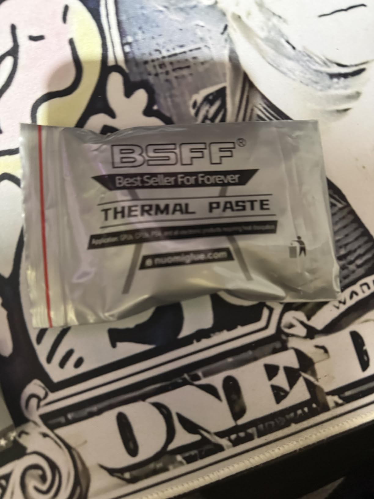 Thermal Paste, 1.8g with Toolkit CPU Paste Thermal Compound Paste Heatsink for IC/Processor/CPU/All Coolers, Carbon Based High Performance customer photo 1