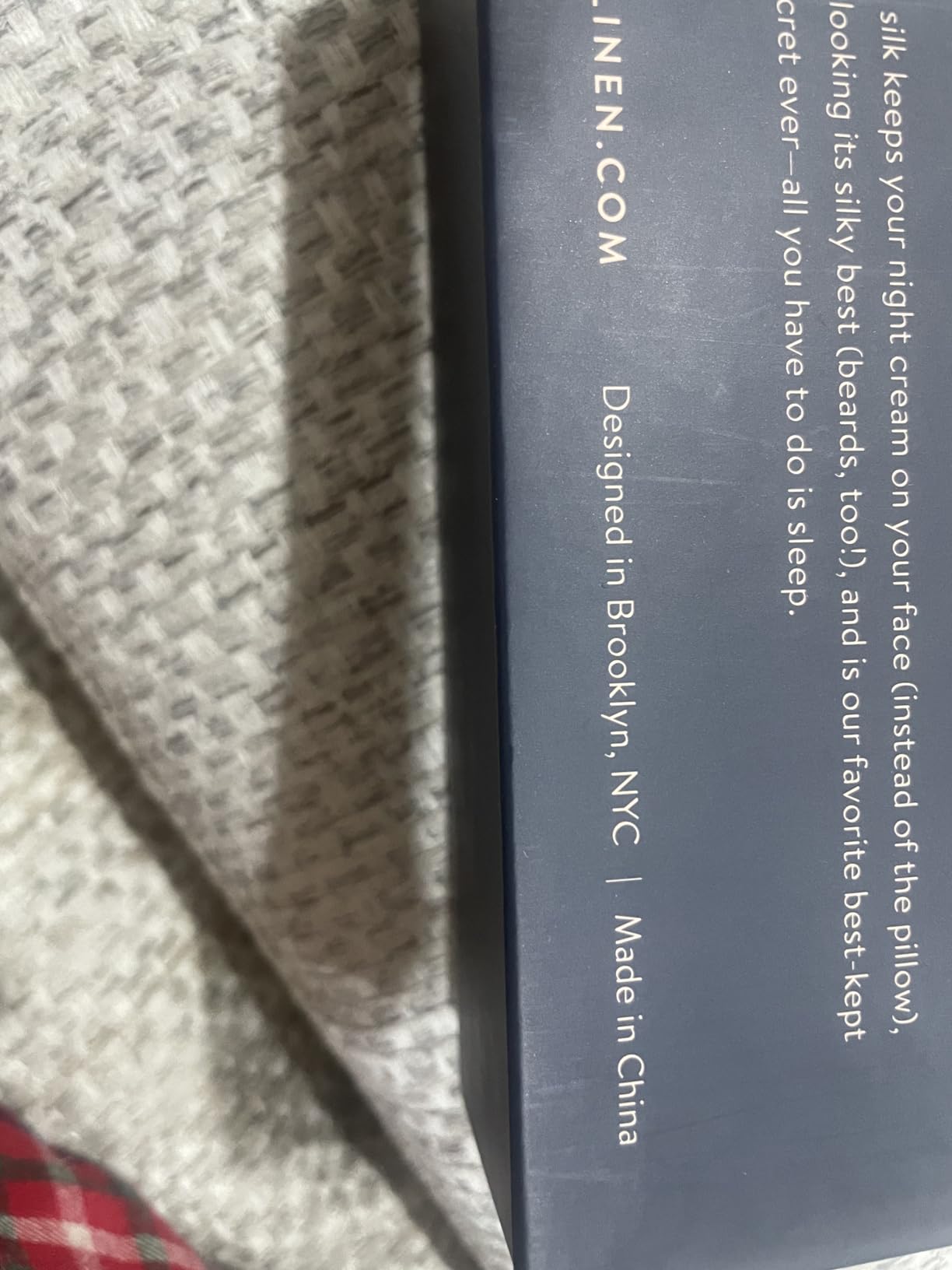 Brooklinen Mulberry Silk Pillowcase - 100% Pure Silk Pillow Case, Soft & Durable, Anti-Friction Comfort, Hight Quality Smooth Texture - Machine Washable & Breathable - Standard Size (Ivory) customer photo 1