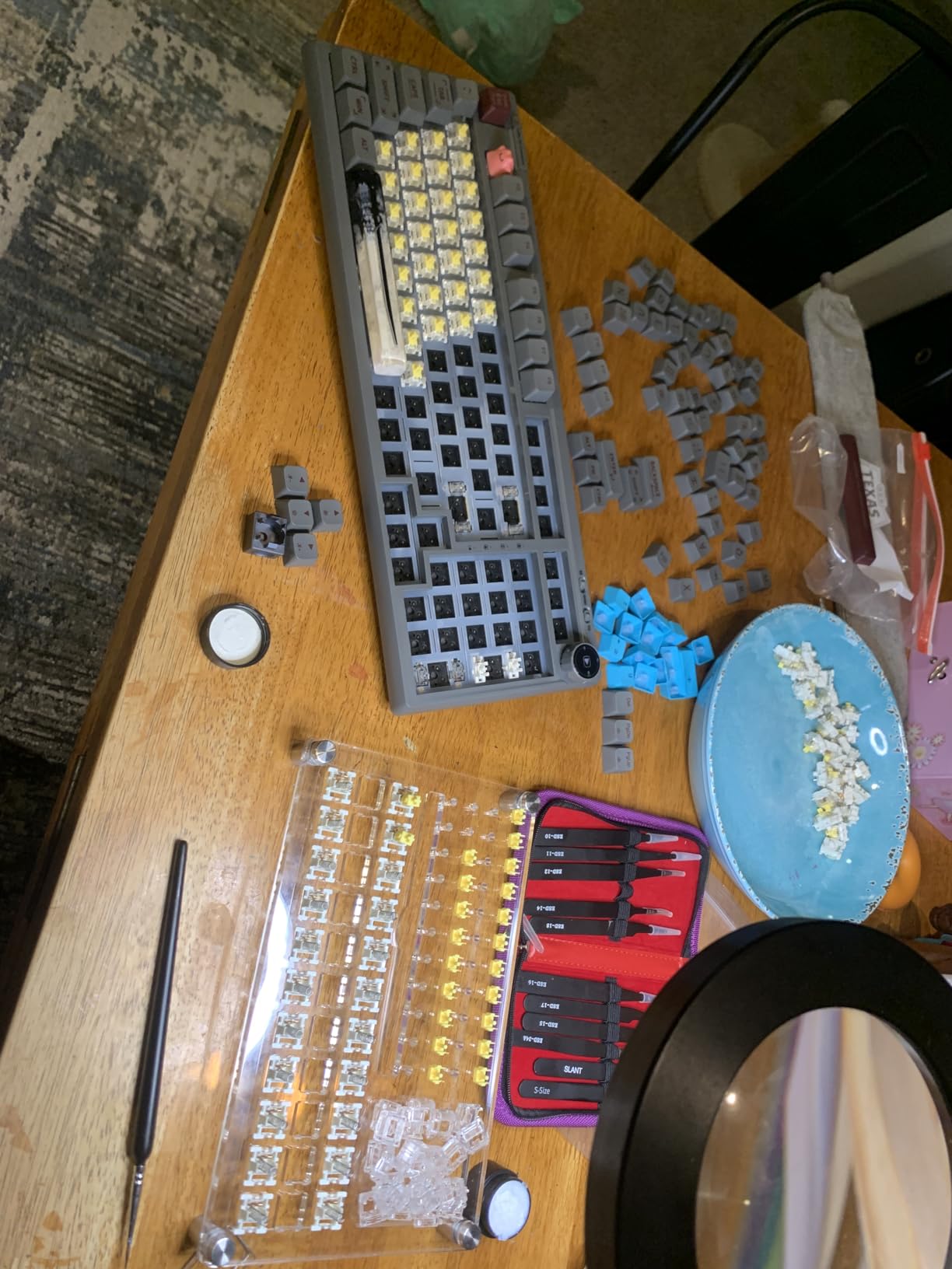 HONKID Keyboard Switch Lube GPL 205G0 0.35 oz, Mechanical Keyboard Keycaps Lubricant Lubes Stabilizer Lubricating customer photo 1