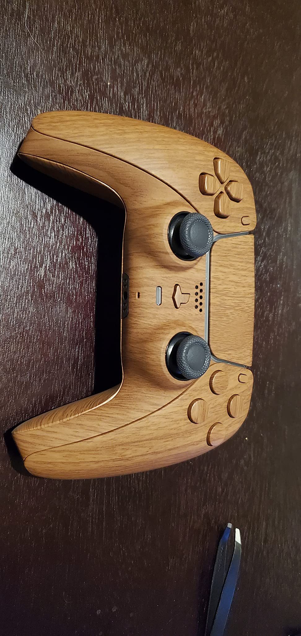 eXtremeRate Replacement D-pad R1 L1 R2 L2 Triggers Share Options Face Buttons, Scarlet Red Full Set Buttons Compatible with PS5 Controller BDM-010 & BDM-020 customer photo 1