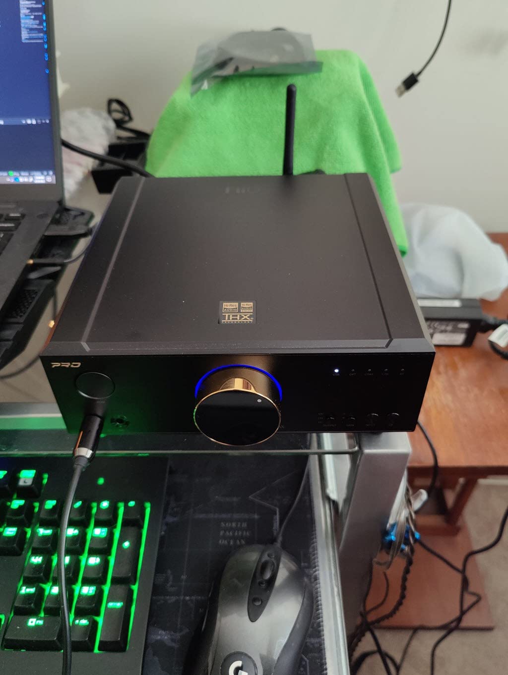 FiiO K9Pro Amplifier Headphone Amps Bluetooth High Resolution Desktop Portable Support Lossless Sound 384kHz/DSD256/MQA/LDAC/AptX Adaptive/AptX HD for PC/Speaker/Home Audio (K9Pro ESS) customer photo 2