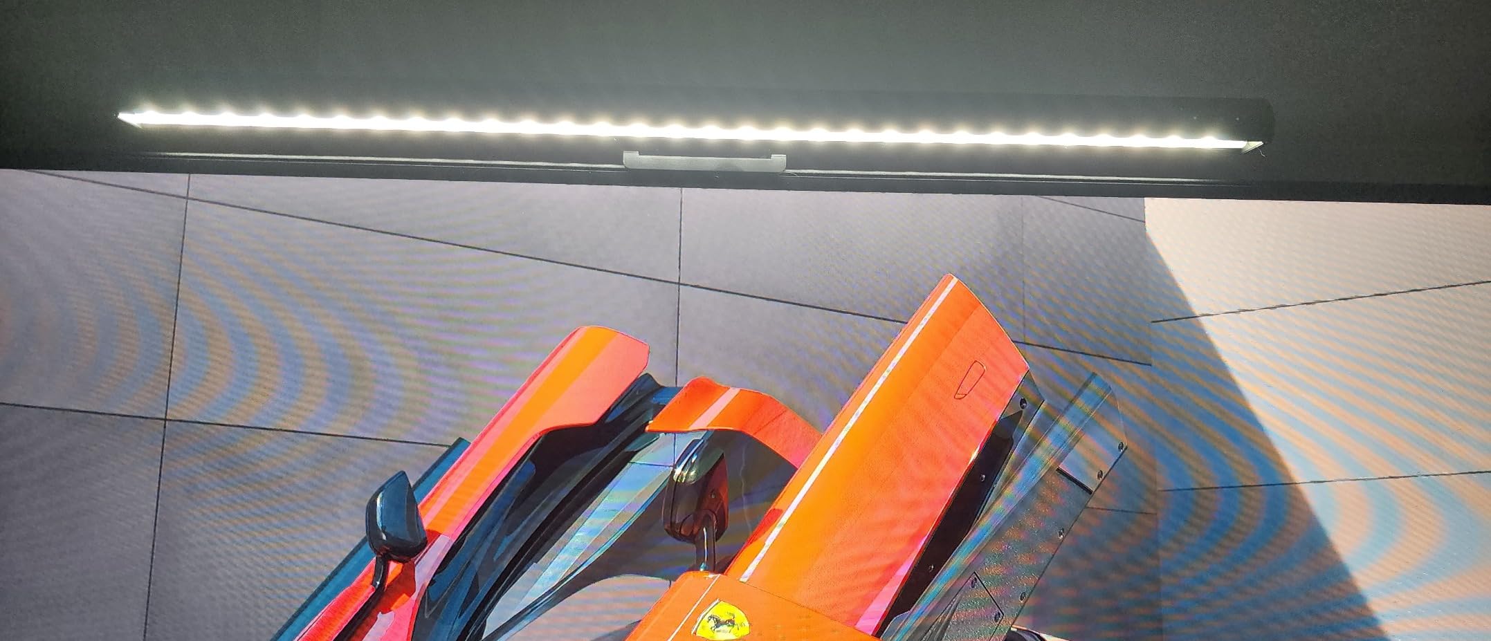 LYMAX Monitor Light Bar, Eye-Care USB Computer Lamp Dimmable Screen Light Bar, Fit for All Monitor with Wireless Controller, Backlight, No Screen Glare, Space Saving for Home Office Gaming Desk Light customer photo 2