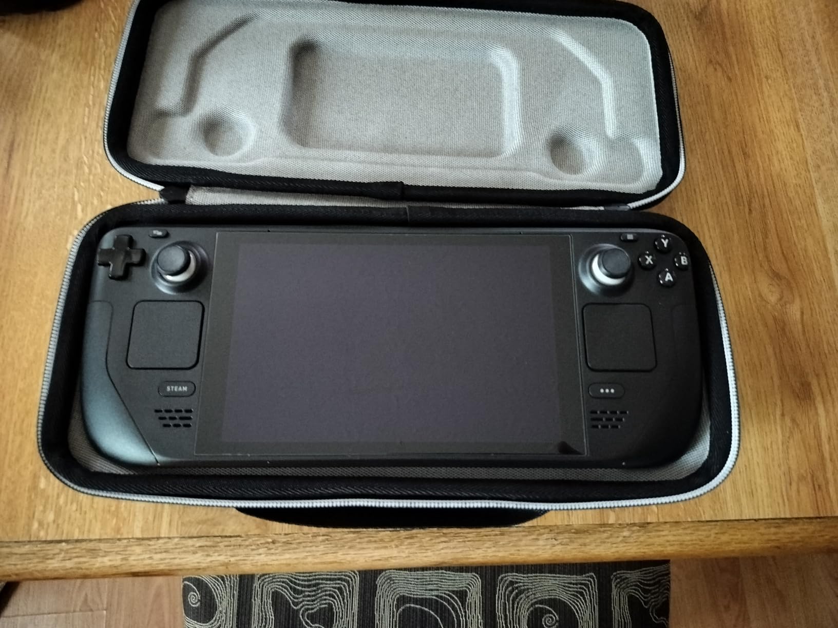 Benazcap [2 Pack Steam Deck Screen Protector 7 Inch 2021 Release, 9H Tempered Glass Film Easy Installation/Anti-Scratch/HD Clear for Steam Deck New Version customer photo 2