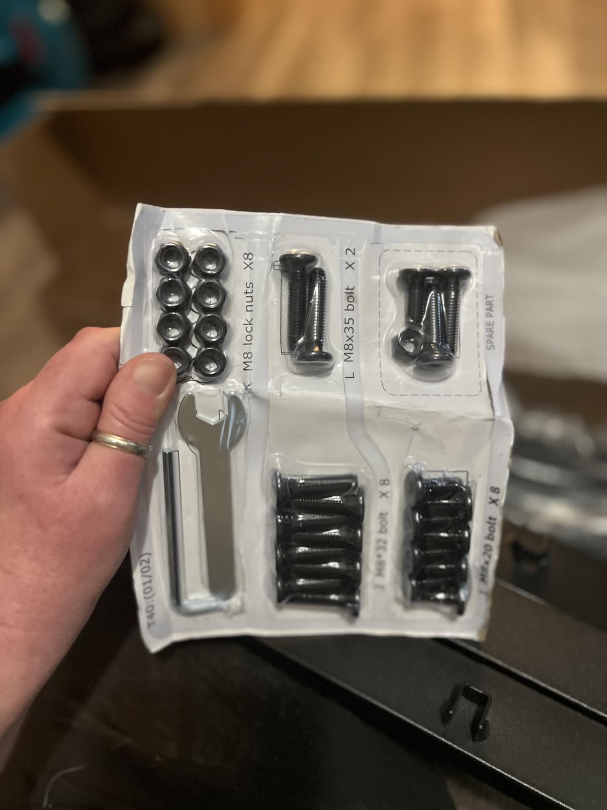 14 Inch Metal Bed Frame Queen Size No Box Spring Needed, Heavy Duty Platform Support Up to 3000 lbs, Easy Assembly, Noise Free, Black customer photo 2