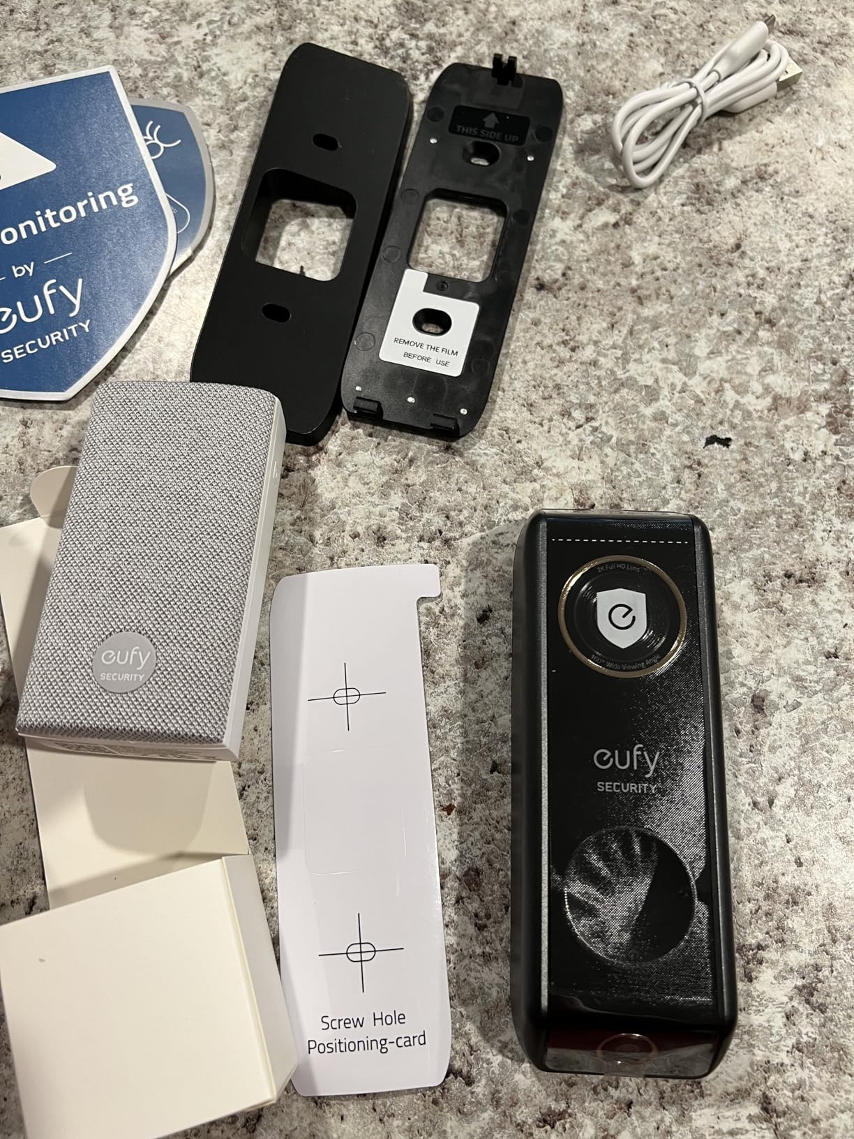 eufy Security Video Doorbell (Wired) S330 with Chime, Dual Cam, Delivery Guard, Security Camera, 2K with HDR, No Monthly Fee, 16-24V, 30VA, homebase NOT Supported, Motion Only Alert customer photo 1