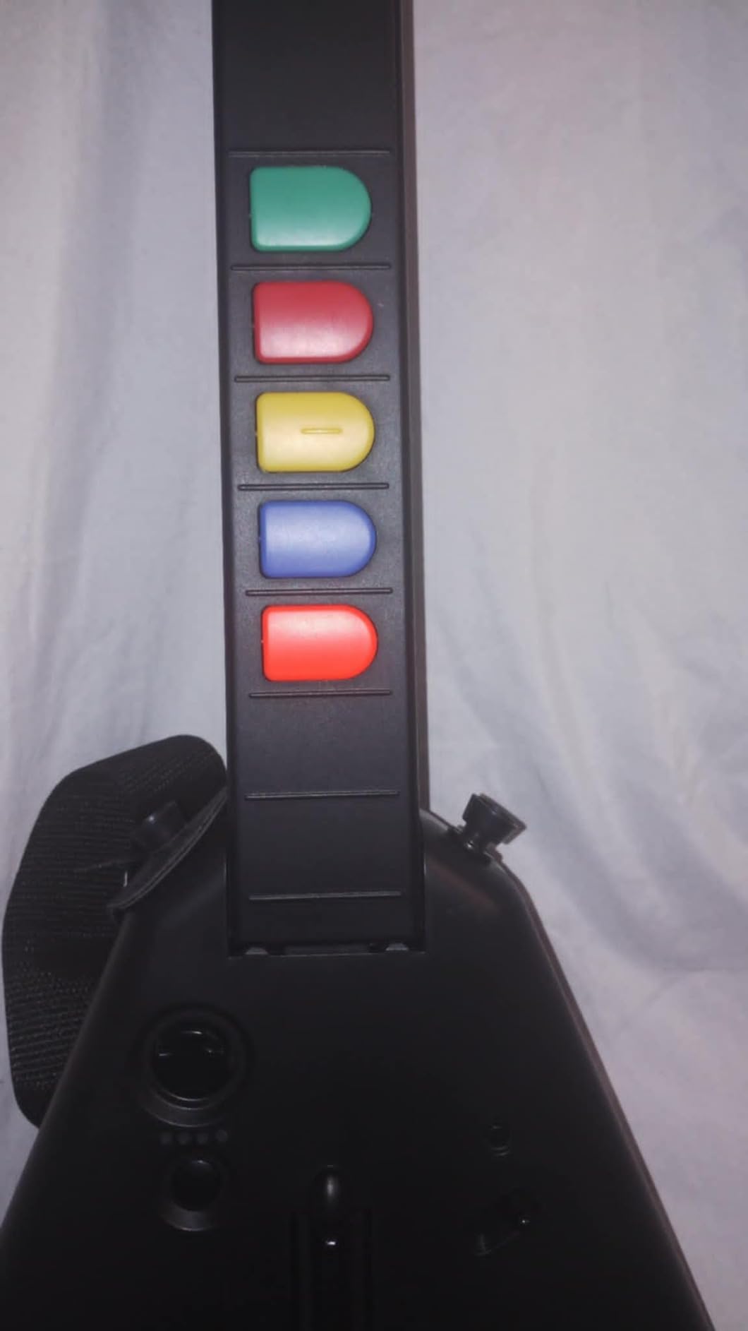 NBCP PC Guitar Hero Controller, Wireless PS3 Guitar Hero with Dongle for PC/PlayStation 3, Compatible with Guitar Hero, Rock Band, Clone Hero & Fortnite Festival - Black customer photo 2