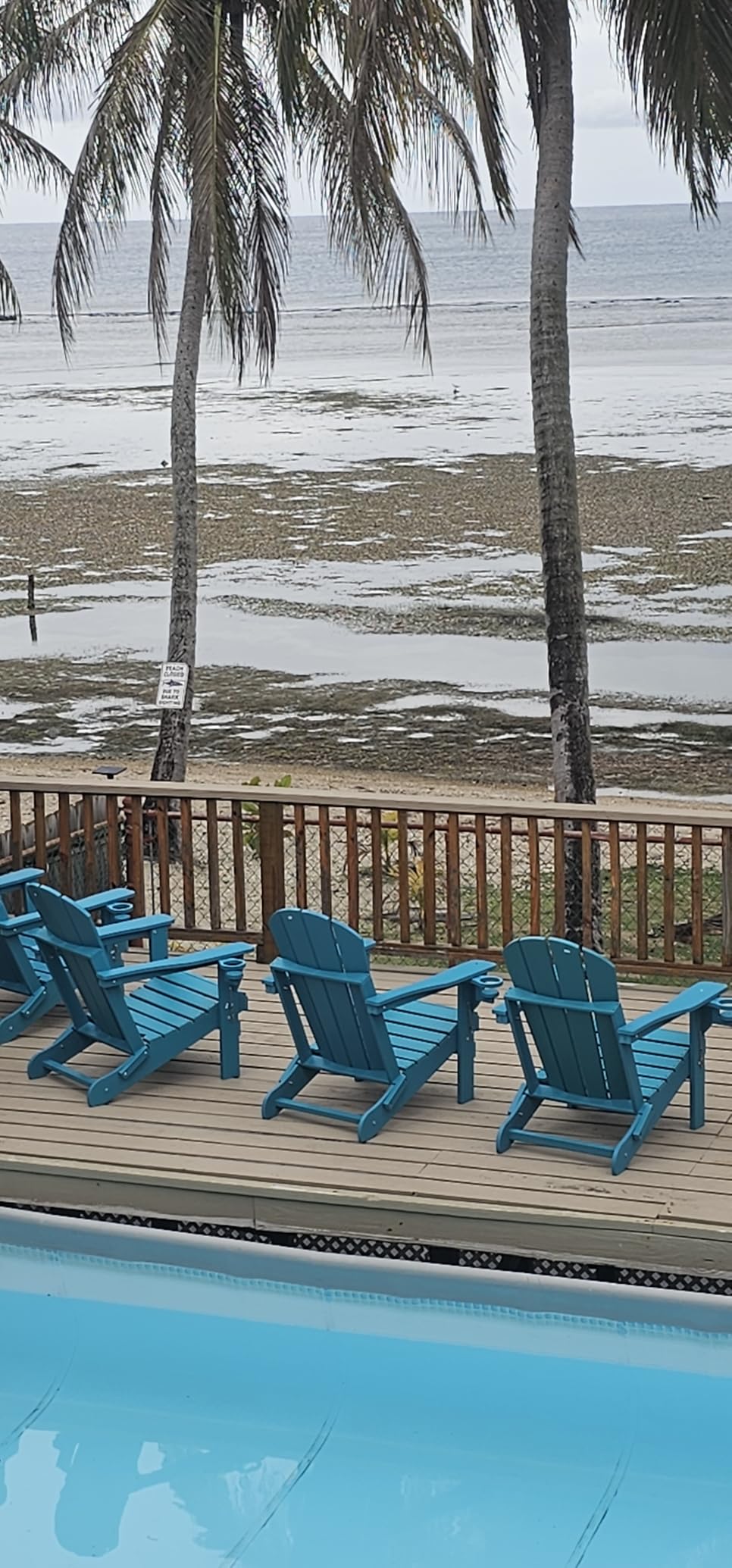 Folding Adirondack Chairs, Patio Chairs, Lawn Chairs, Outdoor Chair, Adirondack Chair Plastic, Fire Pit, Weather Resistant with Cup Holder for Deck, Backyard, Garden (Gray) customer photo 1