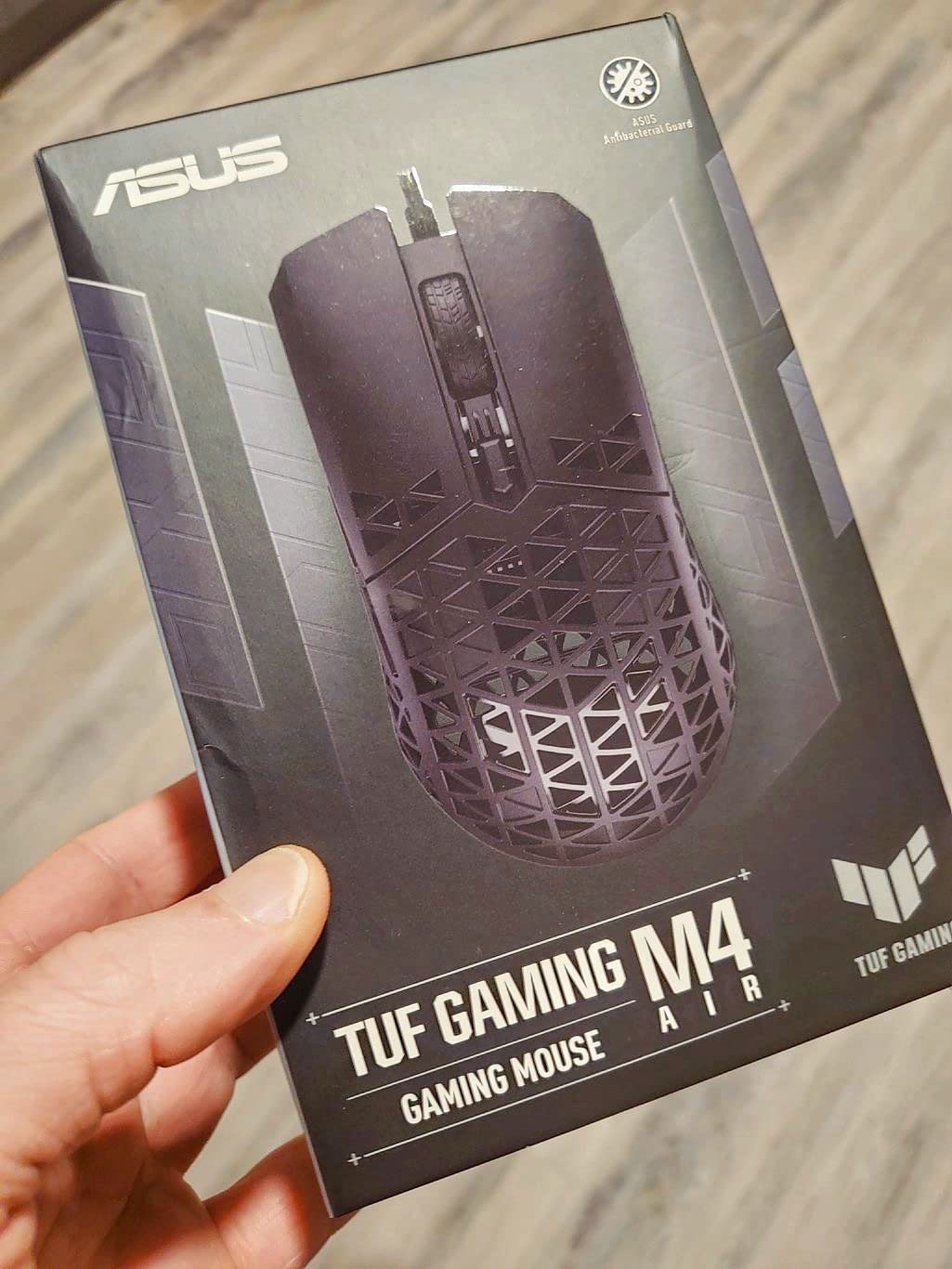 ASUS TUF Gaming M4 Air Lightweight Mouse | 16,000 dpi Sensor, Programmable Buttons, 47g Ultralight Shell customer photo 2