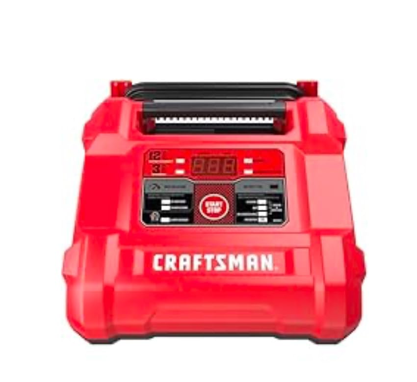 CRAFTSMAN 12A Car Battery Charger and Maintainer, 4-in-1 Solution, Battery Tester, for 6V/12V Power Sport, Automotive, and Marine Batteries, CMXCESM258 customer photo 1