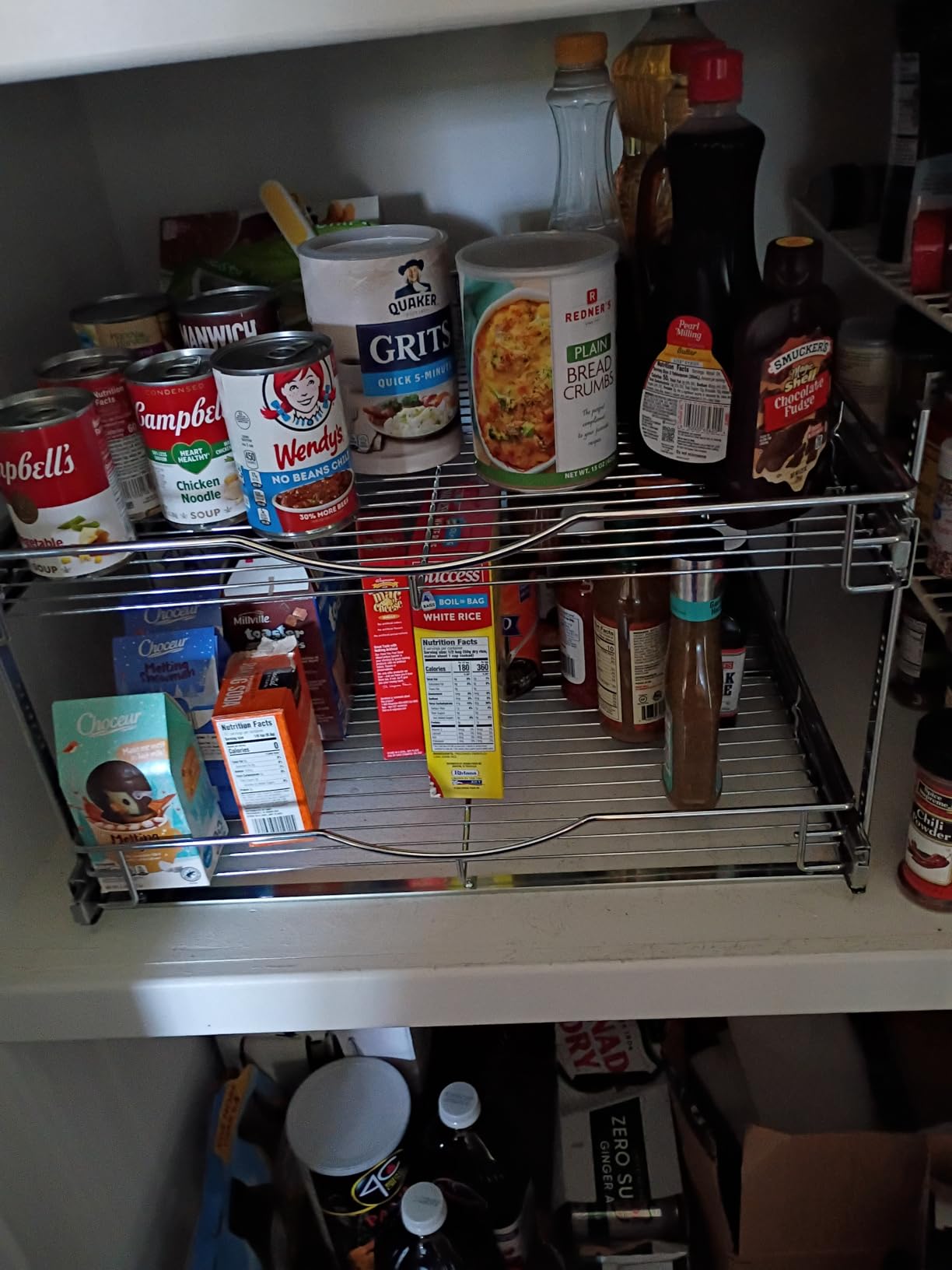 DINDON 2 Tier Pull Out Cabinet Organizer (20