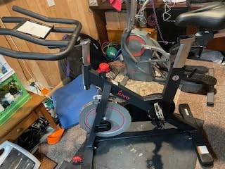 Sunny Health & Fitness Magnetic Exercise Bike, 44LB Flywheel & 300LB Weight Capacity customer photo 1