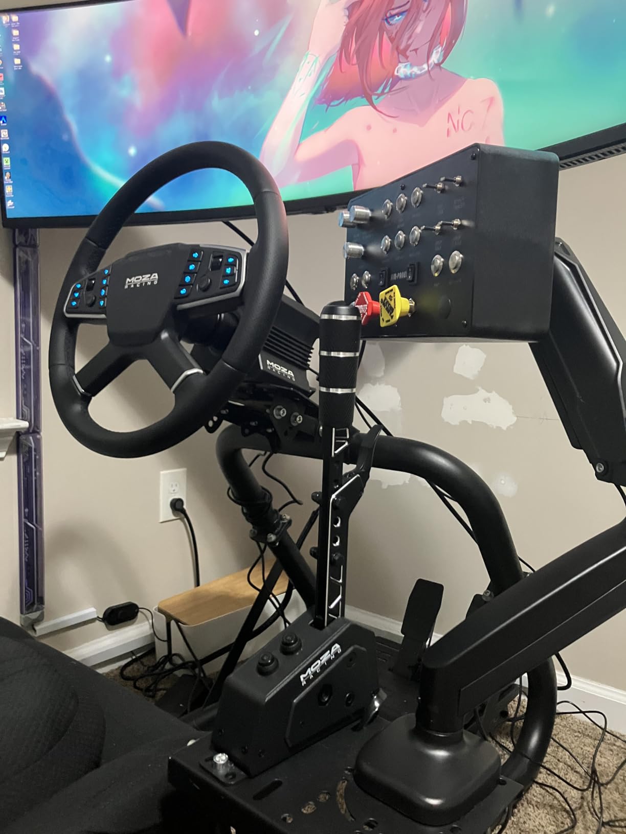 Classic ATS/ETS2 Button Box for American Truck Simulator (W/VESA Compatibility) customer photo 1