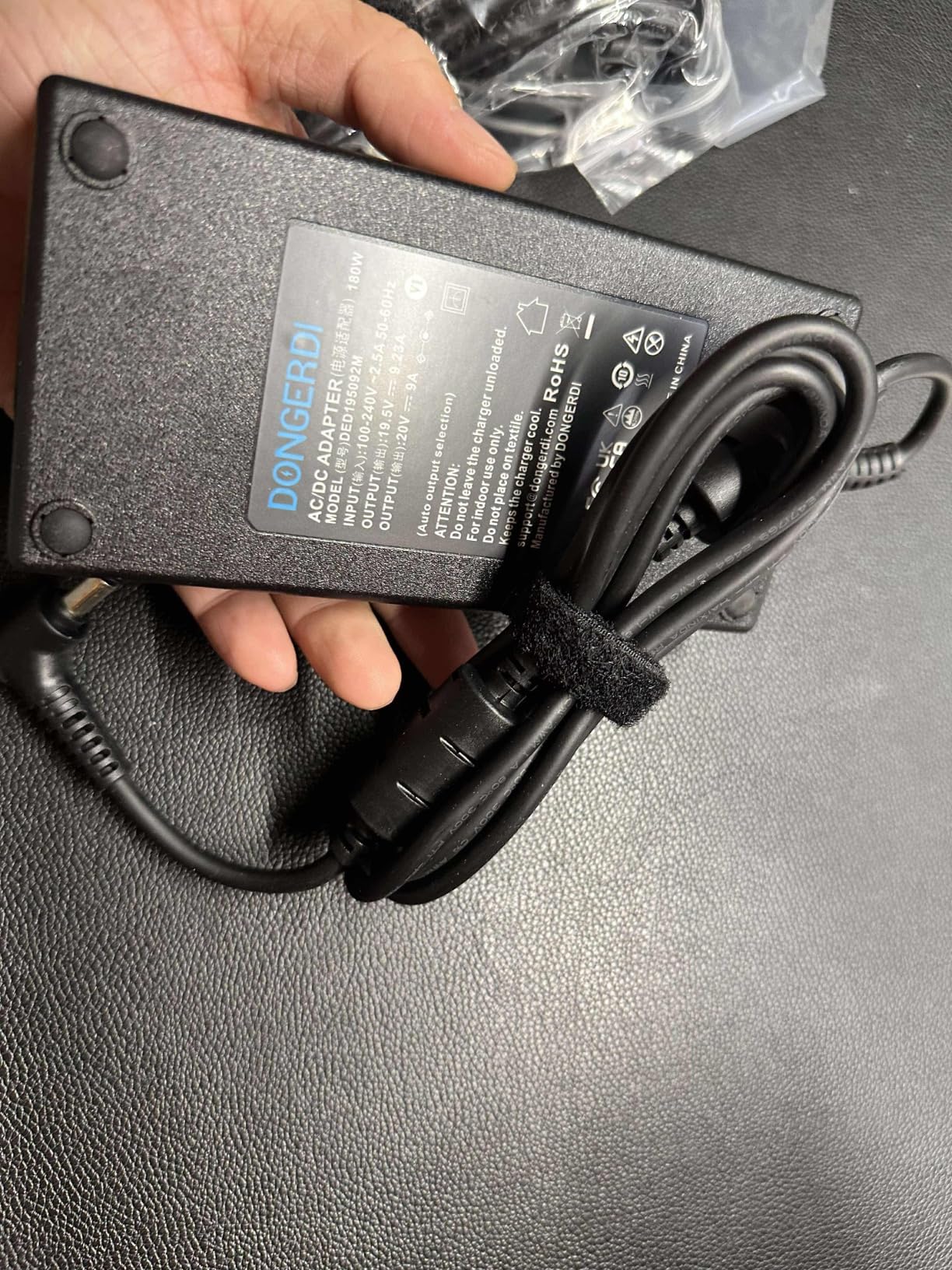 Laptop Charger 180W 150W 120W AC Power Adapter for MSI Gaming Laptop Stealth Thin GF63 GF65 GF75 GS63 GS65 GS73 GS75 GS60 GS70 GS40 GF62 customer photo 2