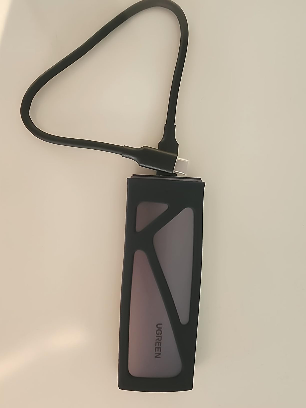 UGREEN SSD Enclosure, Tool-Free USB C External, 10Gbps M.2 NVMe to USB Adapter/Reader Supports M and B&M Keys and Size 2230/2242 /2260/2280 SSDs customer photo 1