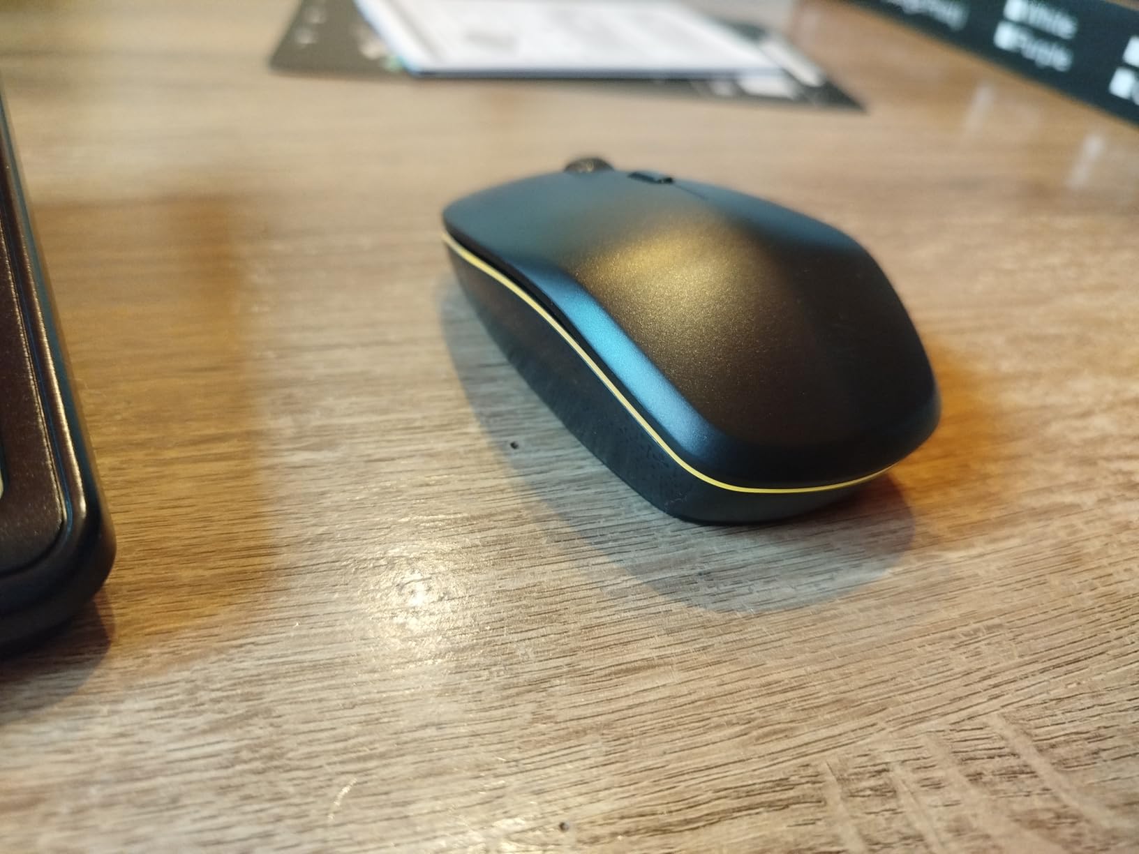 Wireless Keyboard and Mouse Combo, RGB Backlit, Rechargeable & Light Up Letters, Full-Size, Soft Typing, Sleep Mode, 2.4GHz Quiet Keyboard Set for Mac, Windows, Laptop, PC, Trueque KM42Pro (Black) customer photo 2