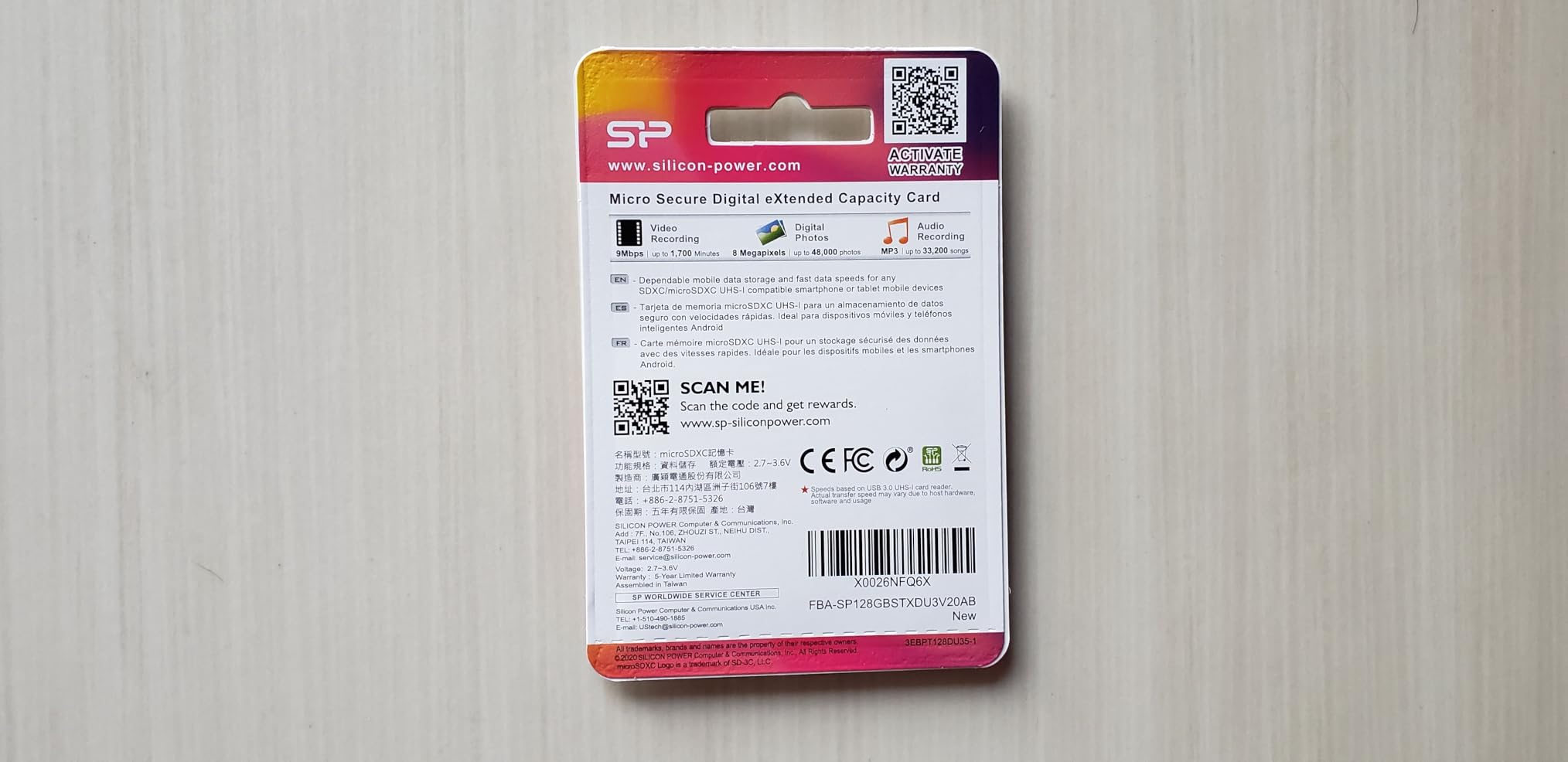 Silicon Power 128GB Micro SD Card U3 SDXC Up to 100MB/s High Speed Memory Card for Cams, DJI Pocket and Drones customer photo 2