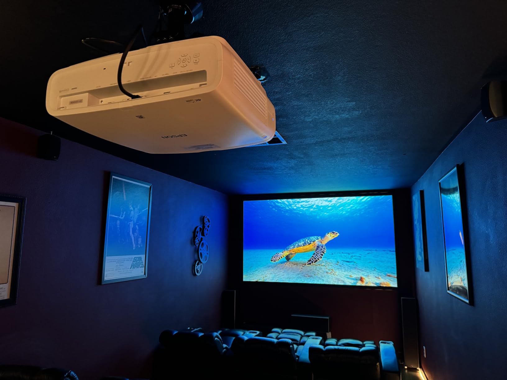 Epson Home Cinema LS11000 4K PRO-UHD Laser Projector HDR, HDR10+, 2500 Lumens Color & White Brightness, HDMI 2.1, Motorized Lens, Focus, Zoom, 3840 x 2160, 120 Hz, Media Room, Gaming customer photo 2