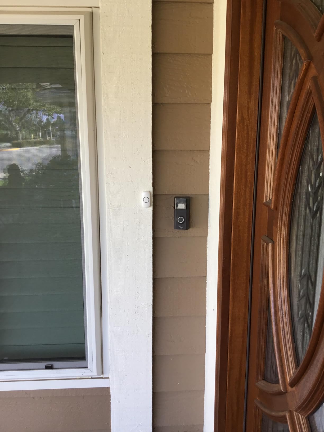 Wireless Doorbell, PHYSEN Doorbell Chime Kits with 1 Transmitter 1 Receiver Waterproof, Operating at 1000ft Range, 48 Ringtones, 4 Volume Levels, LED Flash, Door Bell for Home Classroom customer photo 1