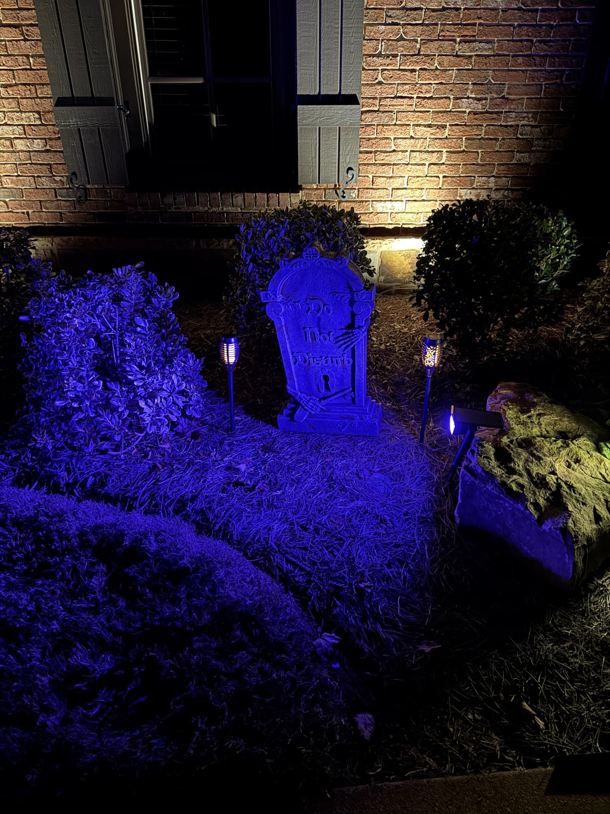 IkeeRuic Solar Lights Outdoor, Solar Torch Light with Flickering Flame for Outdoor Decor, Solar Garden Lights, Waterproof Outdoor Lighting, Flame Torches for Outside Patio Pathway Yard Decorations customer photo 2