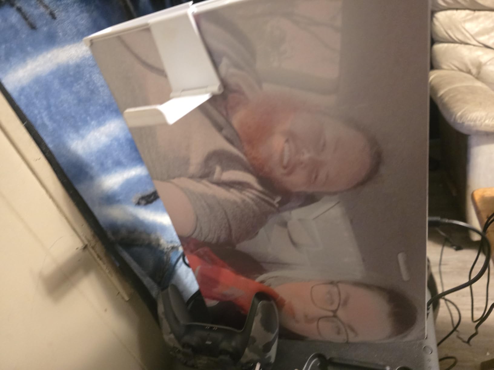 Personalized Custom Skin for PS5 Console Controller with Photos Pictures Customized Vinyl Sticker Decal Cover Compatible with Playstation 5(Disc Version) customer photo 2