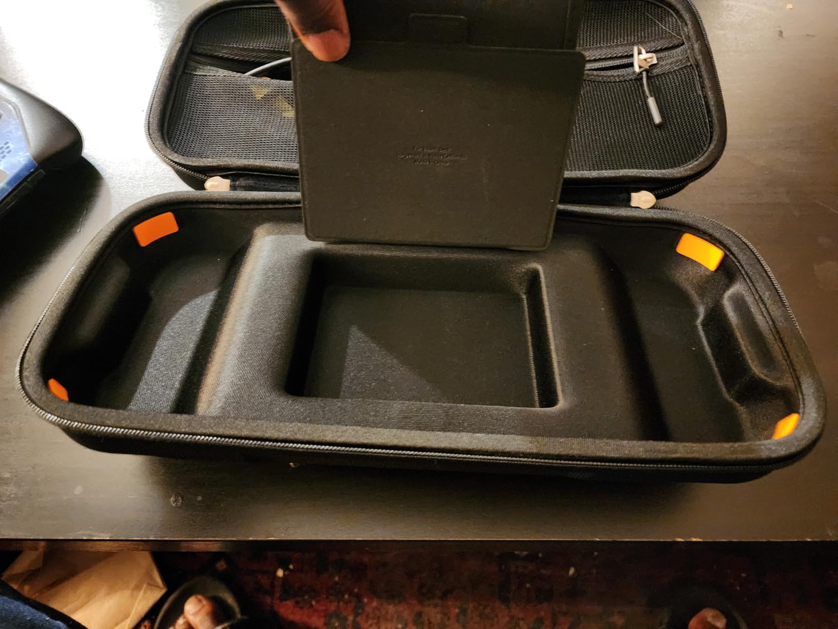 Spigen Rugged Armor Pro for Steam Deck LCD (2022) / OLED (2023) / ROG Xbox Ally X (2025) Hard Shell Carrying Case with Accessory Pockets & Charger Storage - Black customer photo 1