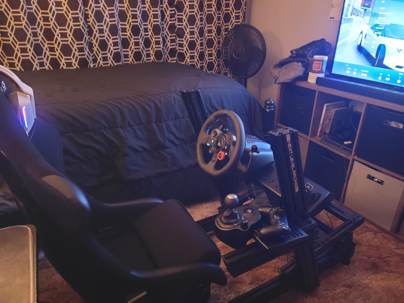 Next Level Racing GTElite Racing Simulator Cockpit - Wheel Plate Edition (NLR-E022) customer photo 1