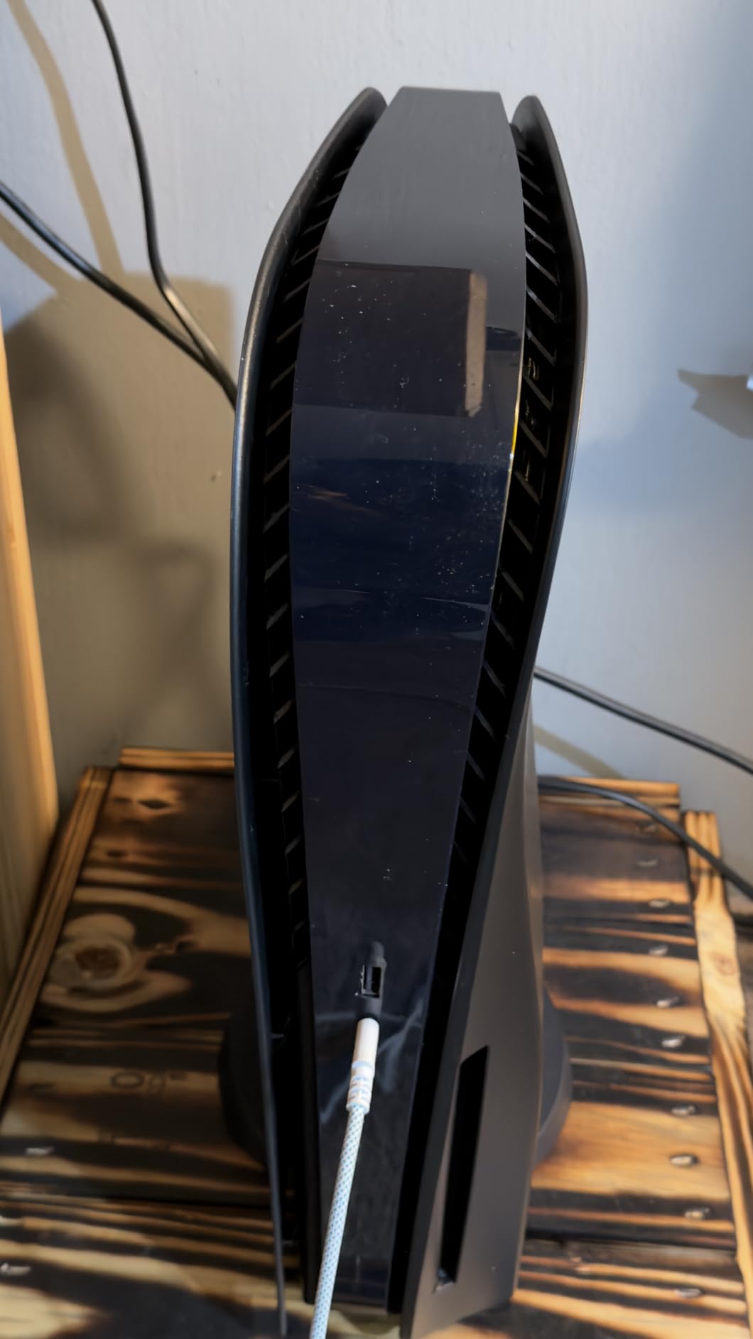 Foamy Lizard StealthPlates PS5 Cooling Vent Faceplate for The PlayStation 5 Console, Replacement Shell Accessories, Protective High Strength ABS, Vents, Precision Fit (Black Viper - Disc Edition) customer photo 2