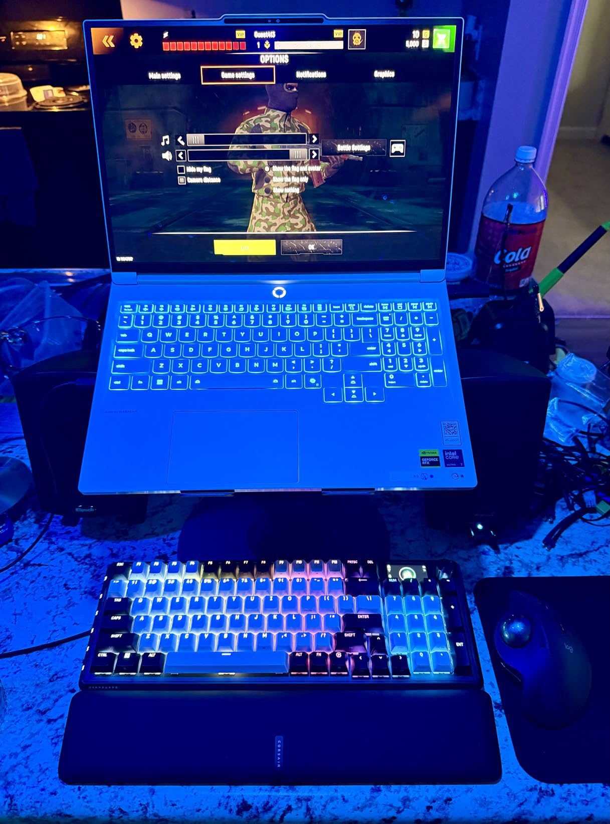 tounee Telescopic Laptop Stand for Desk with 360 Degree Swivel Base, Sit to Stand, Height Adjustable, Portable Riser Holder for Good Posture, Compatible with MacBook Pro, All Laptops 10-17