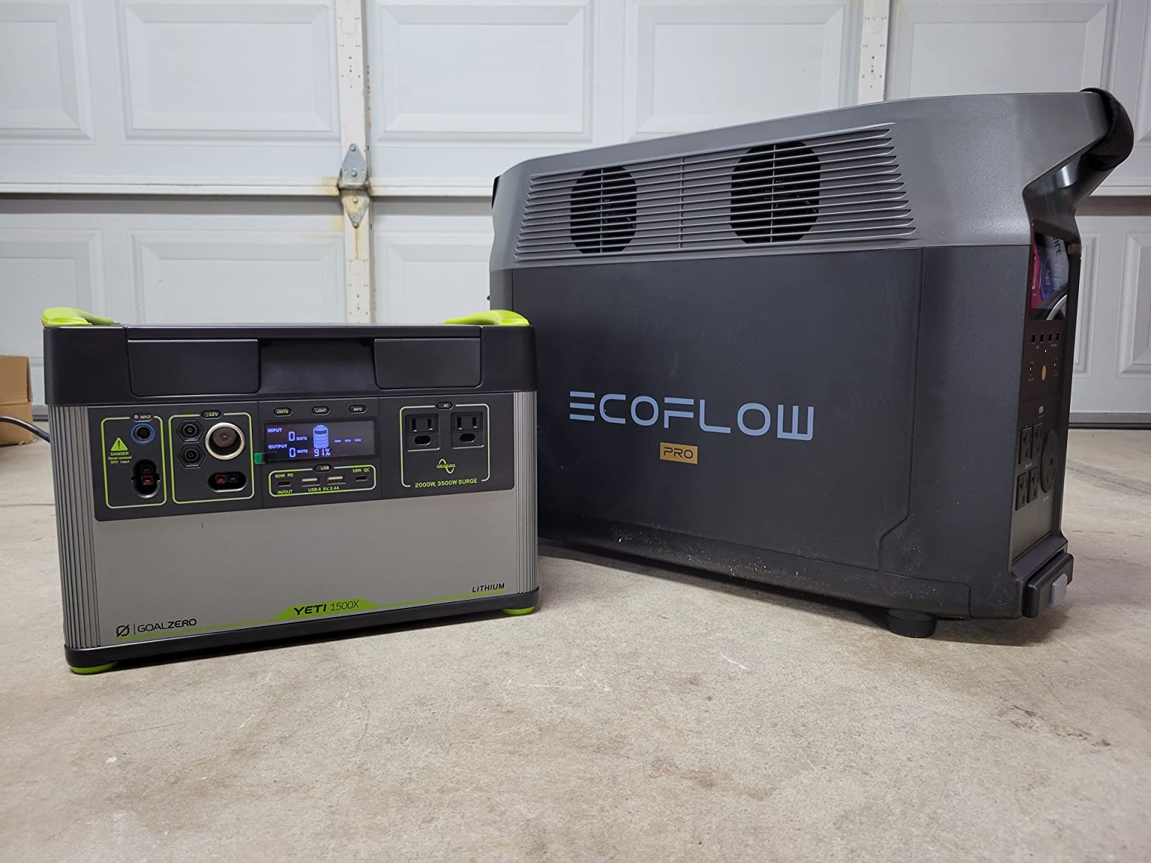 EF ECOFLOW 7.2kWh Portable Power Station: DELTA Pro with Extra Battery, 120V Lifepo4 Battery Backup with Expandable Capacity, Solar Generator for Home Use, Power Outage, Camping, RV, Emergencies customer photo 2