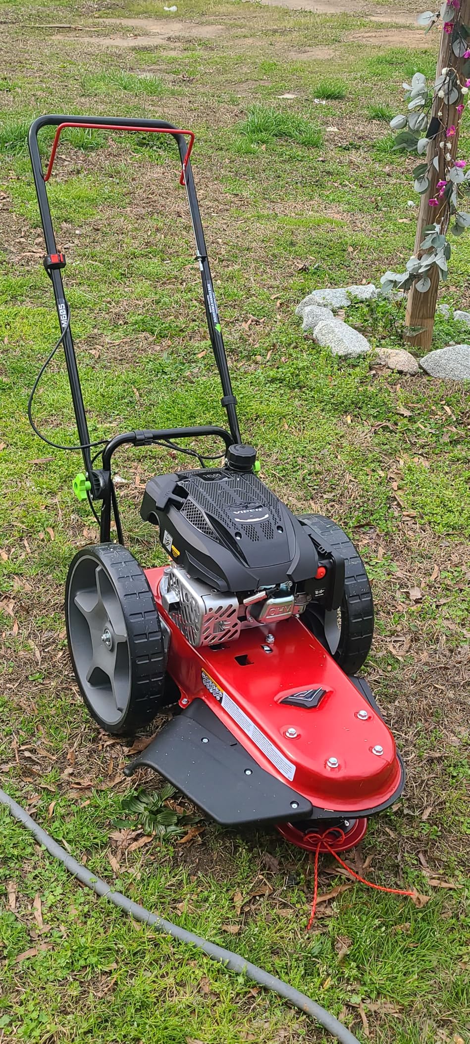 Earthquake Walk Behind String Mower With 160cc Viper 4-Cycle Engine, 22