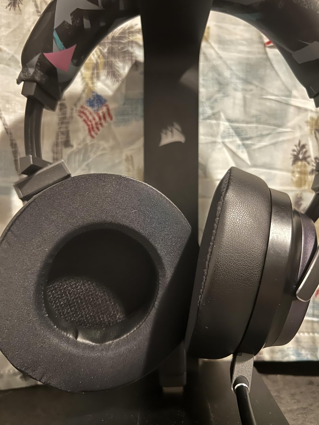 SOULWIT Cooling Gel Ear Pads Replacement for Corsair Virtuoso RGB Wireless XT SE Gaming Headset, Earpads Cushions with High-Density Noise Isolation Foam, Added Thickness - Black customer photo 2