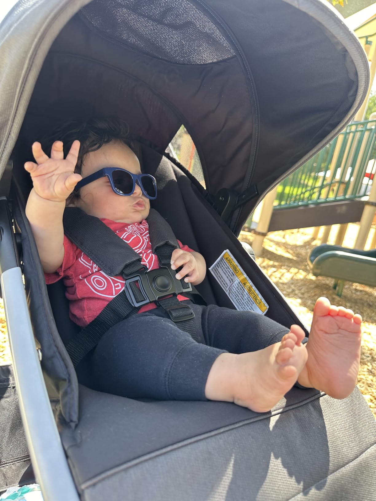 Graco Mode Nest2Grow DLX Travel System, 4-in1 Carseat Stroller Combo, 4 Modes of Use Capability from Infant Car Seat Carrier to Double Stroller, Includes SnugRide SnugFit LX Infant Car Seat, Riordan customer photo 2