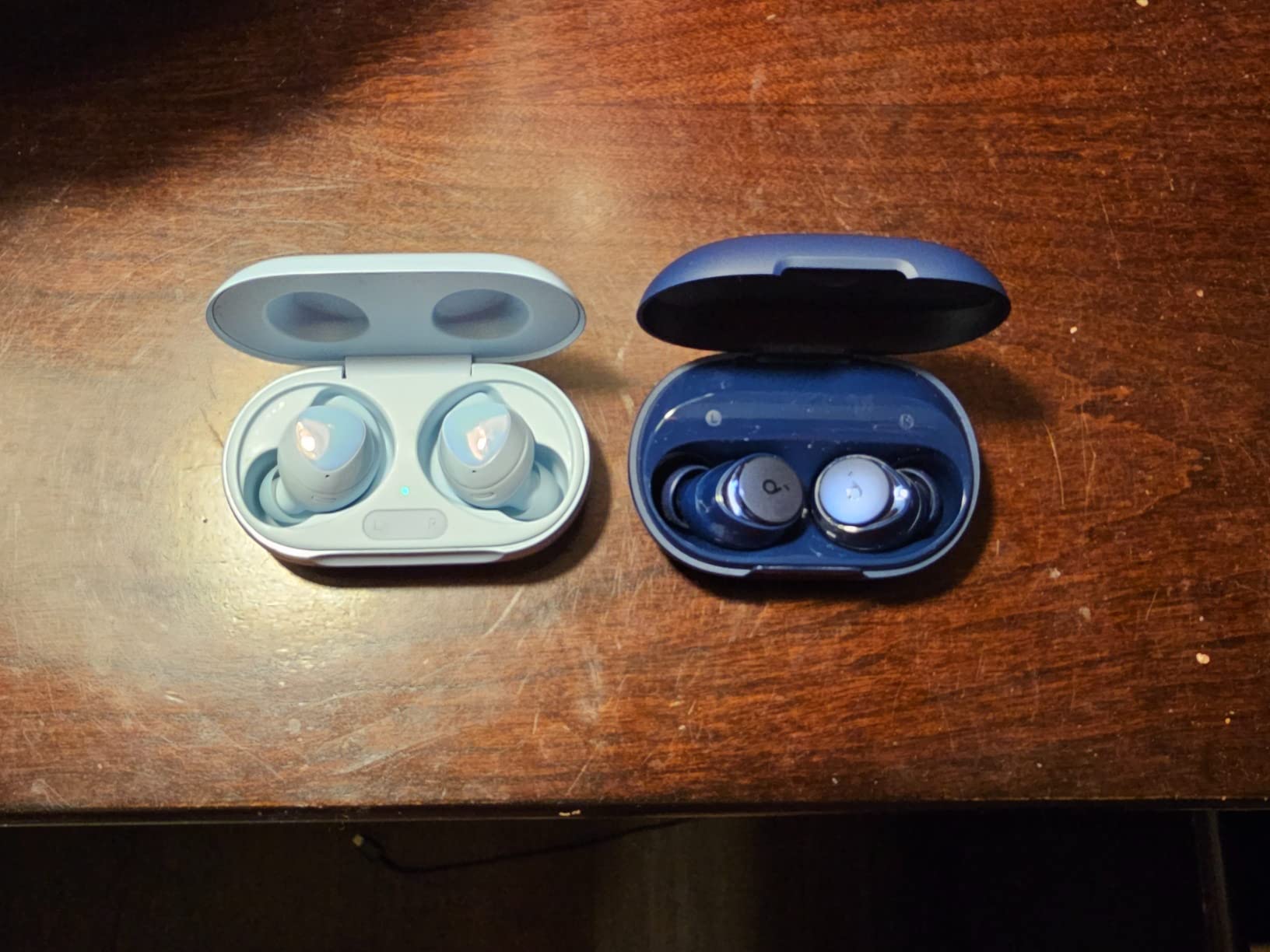 soundcore by Anker Space A40 Auto-Adjustable Active Noise Cancelling Wireless Earbuds, Reduce Noise by Up to 98%, 50H Playtime, Hi-Res Sound, Comfortable Fit, App Customization, Wireless Charge (Blue) customer photo 2