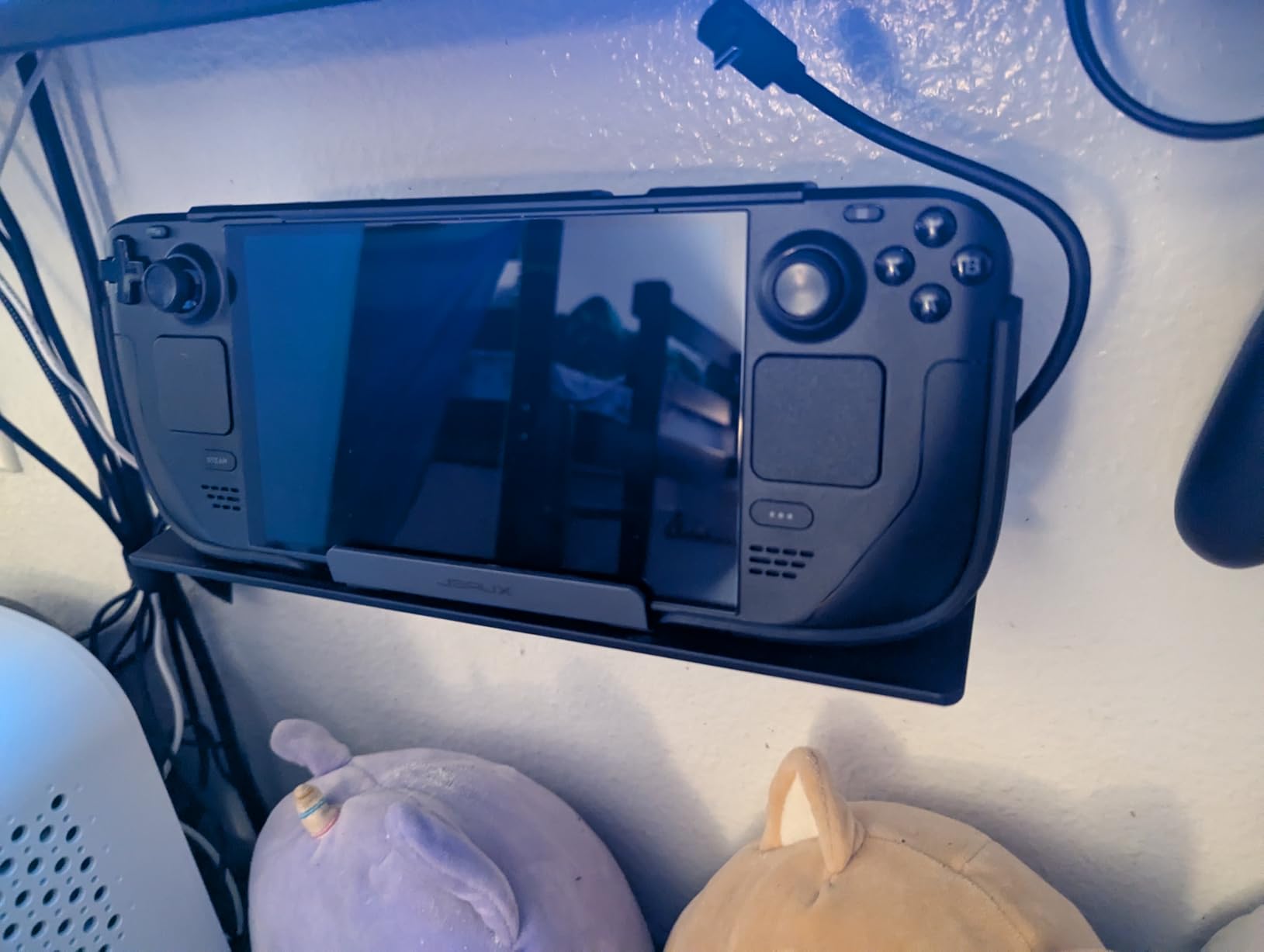 JSAUX Upgraded Docking Station 4K@120Hz for Steam Deck OLED/ROG Ally X/Legion Go/MSI Claw, 5-in-1 Steam Deck Dock with HDMI 2.1, 100Mbps Ethernet, USB 2.0 and 100W Charge for Steam Deck LCD-HB0602 customer photo 2