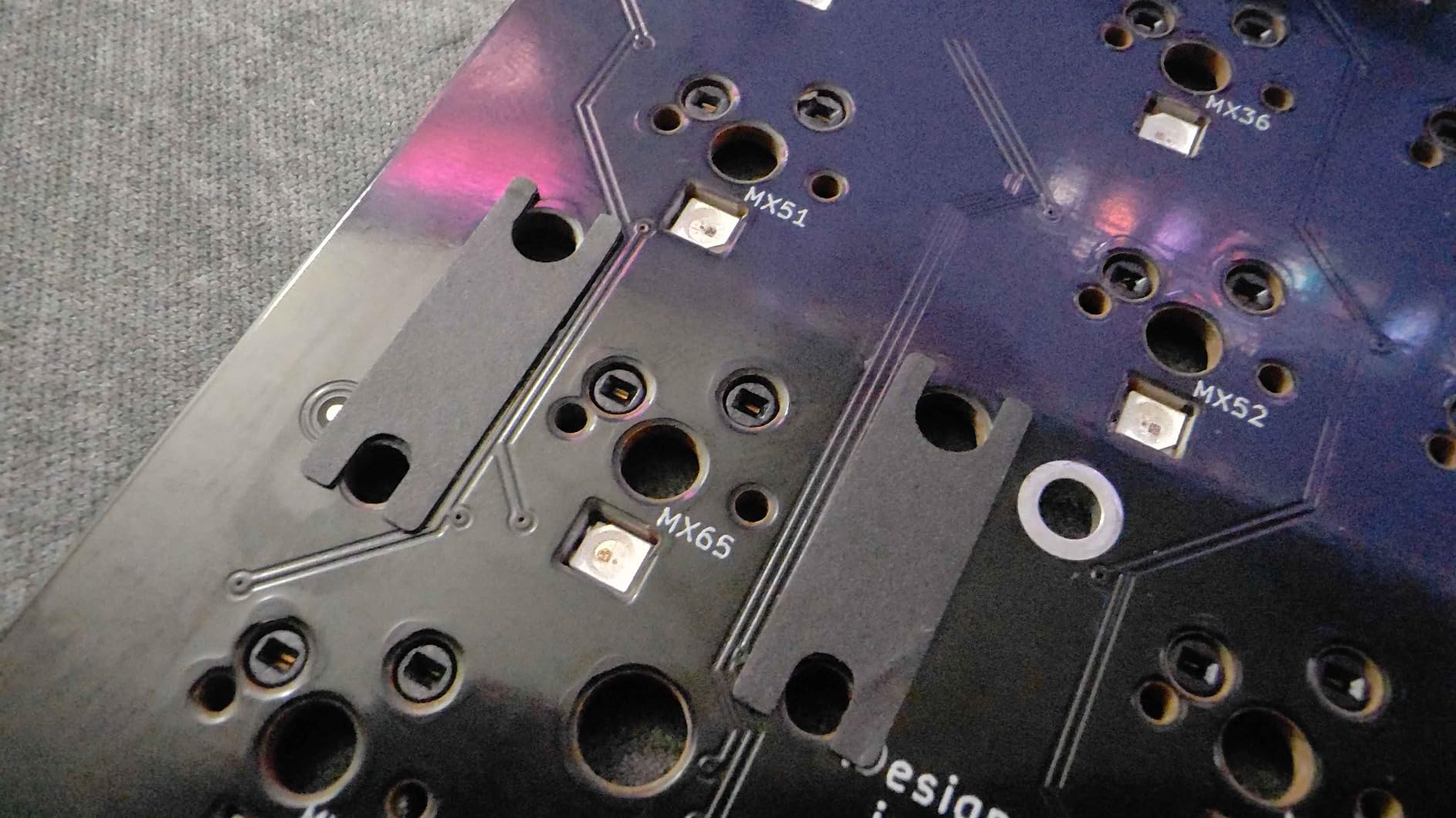 DUROCK Stabilizer V3, Screw in Stabilizers with 2u 6.25u 7u Wires, PCB Mount Keyboard Stabilizers for Mechanical Keyboards (V3 Smokey 100% Kit) customer photo 2