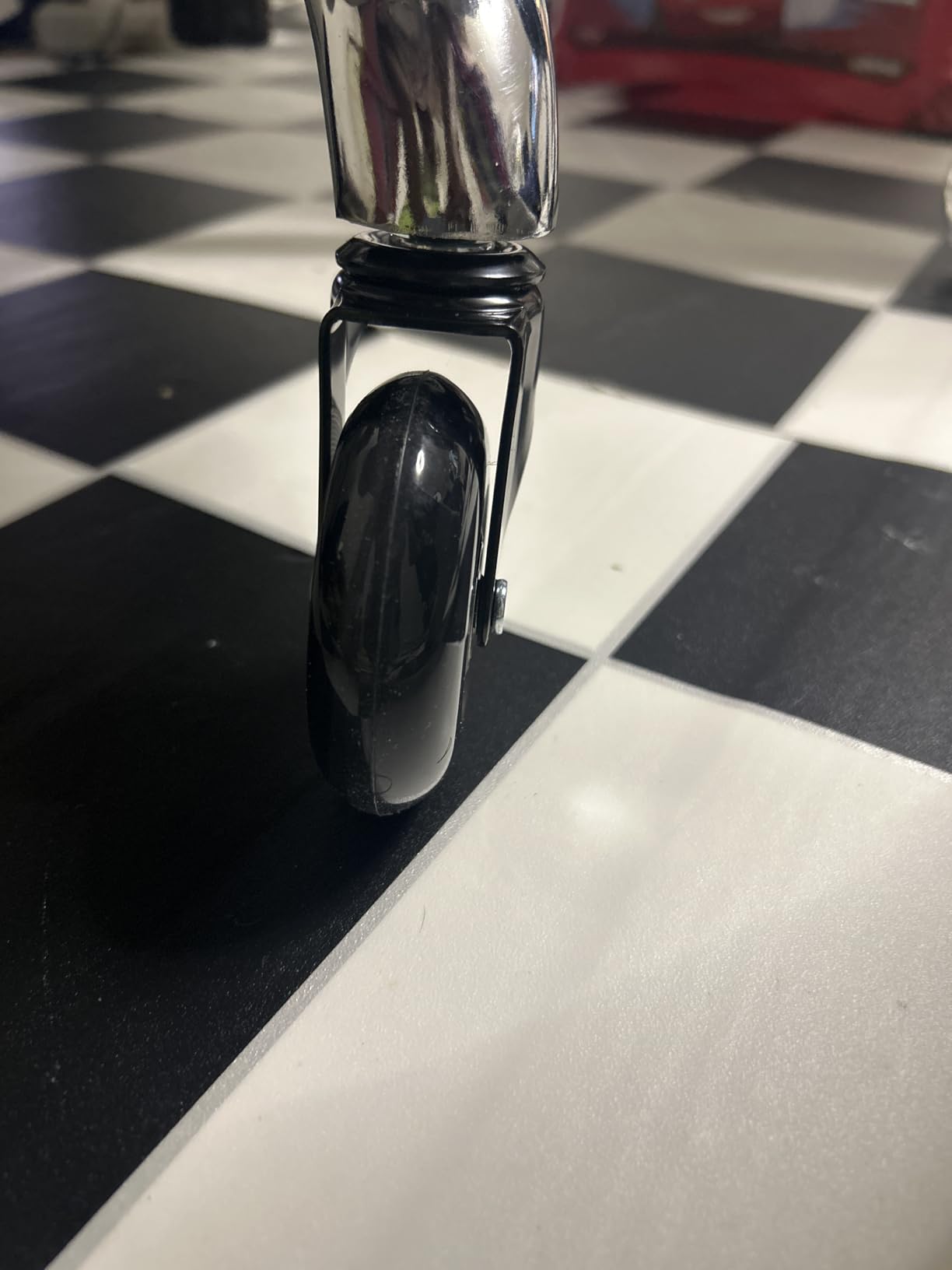 Office Chair Caster Wheels, Set of 5, 3 inch Heavy-Duty Replacement Rubber Wheels for Desk & Gaming Chair are Easy to Install & Suitable for All Floor Types customer photo 2